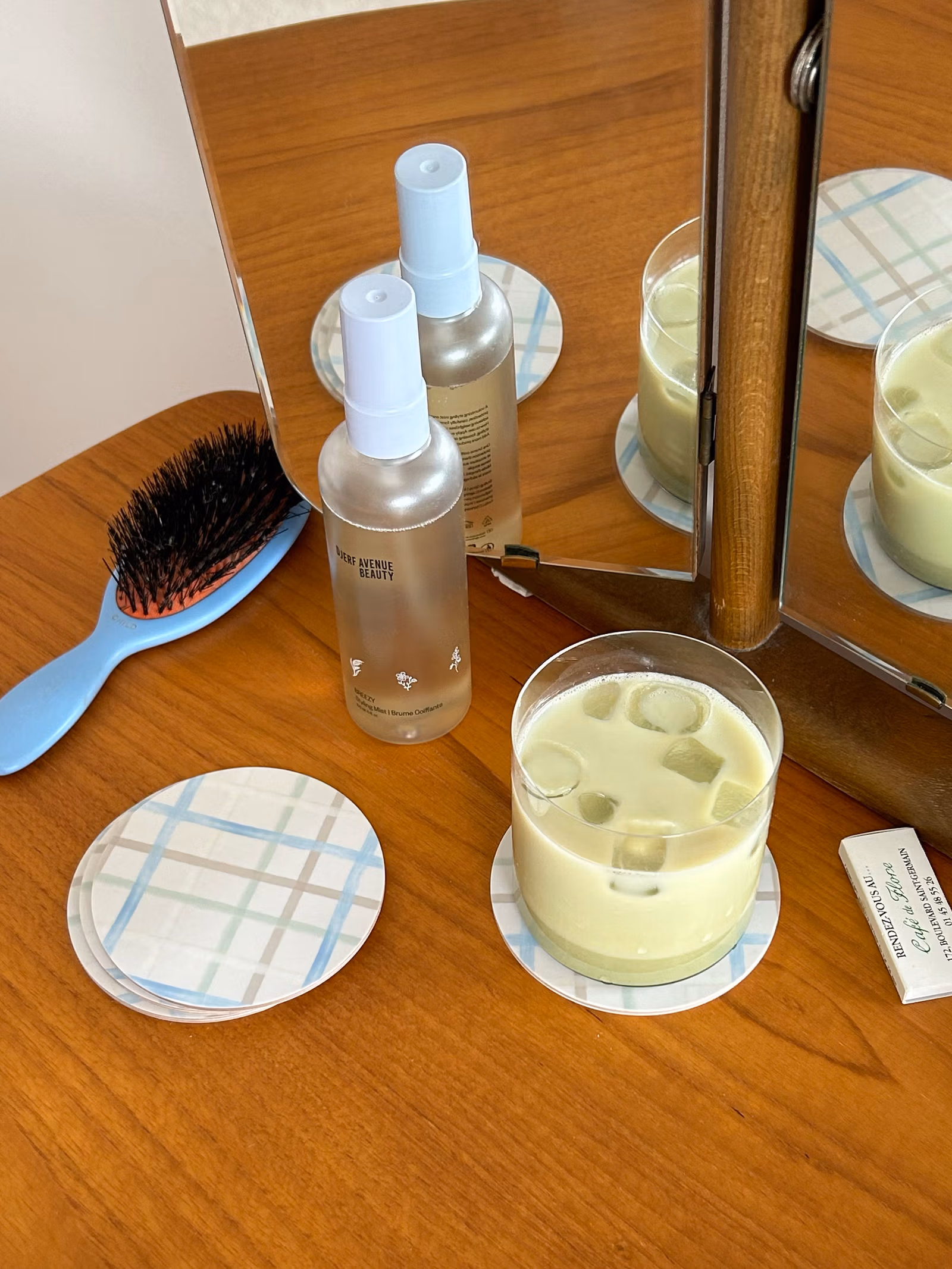 Daily Coasters Gingham - 4 pieces