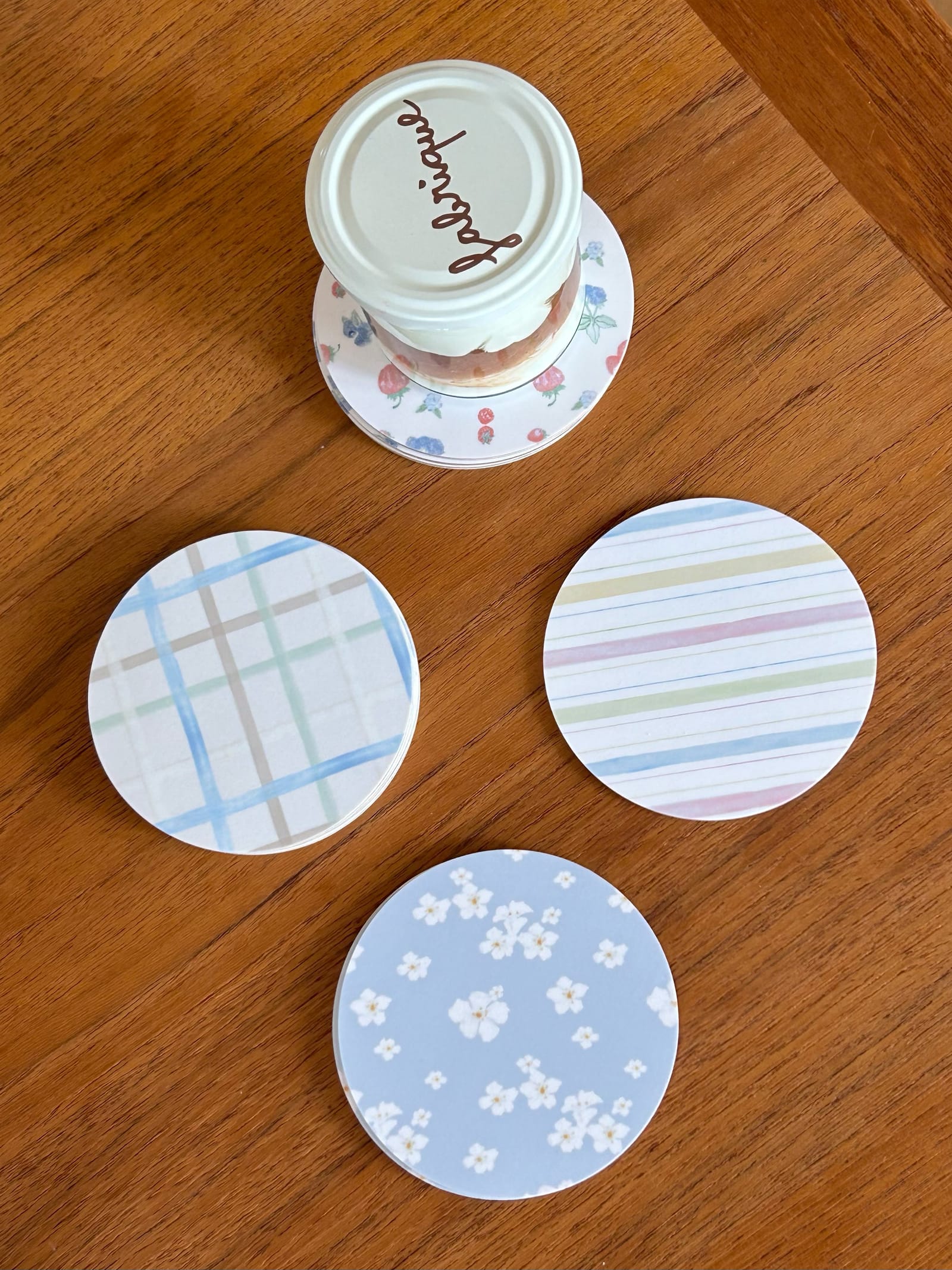 Daily Coasters Summer Rainbow - 4 pieces
