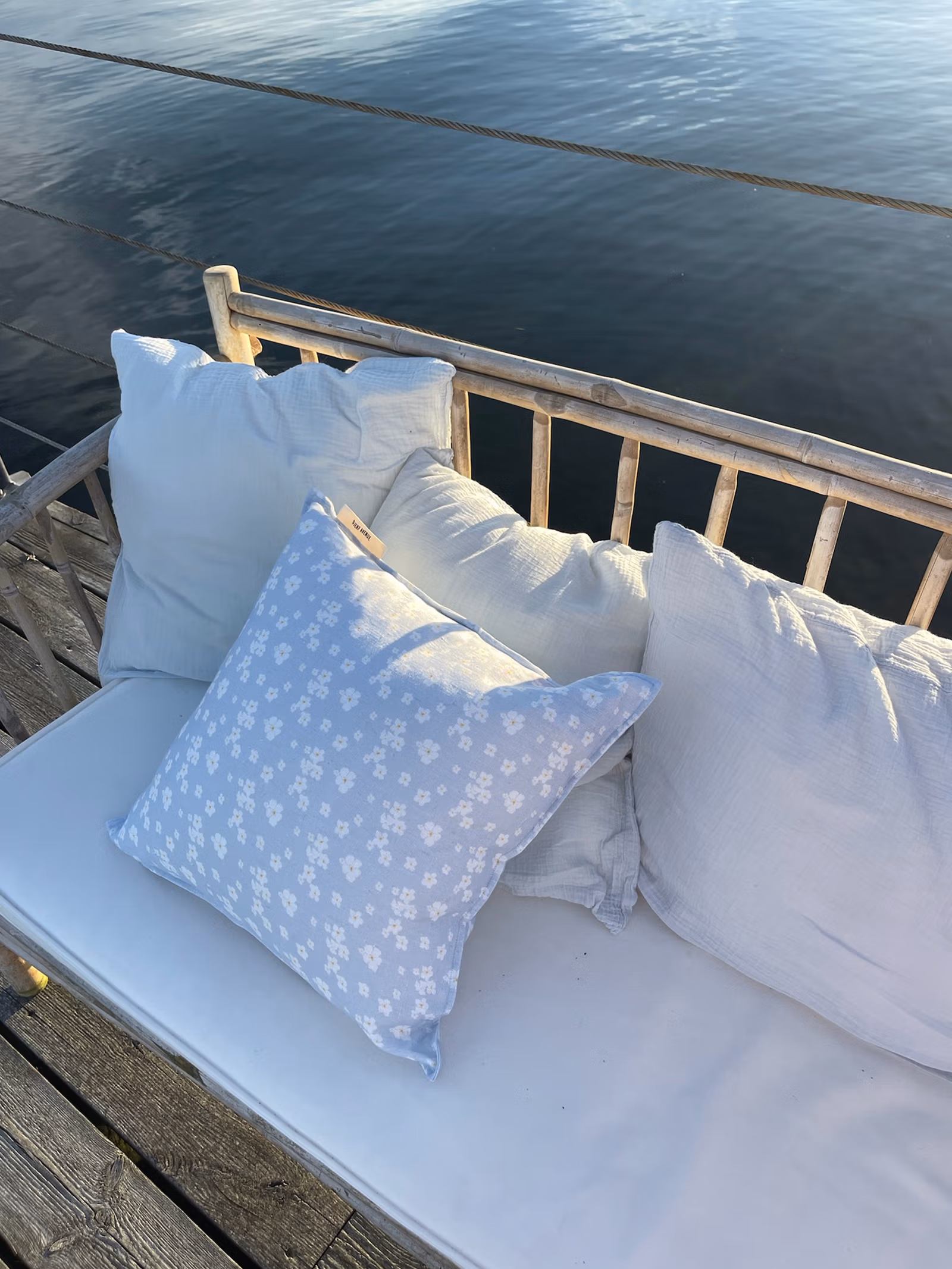 Linen Cushion Cover Dream Cake