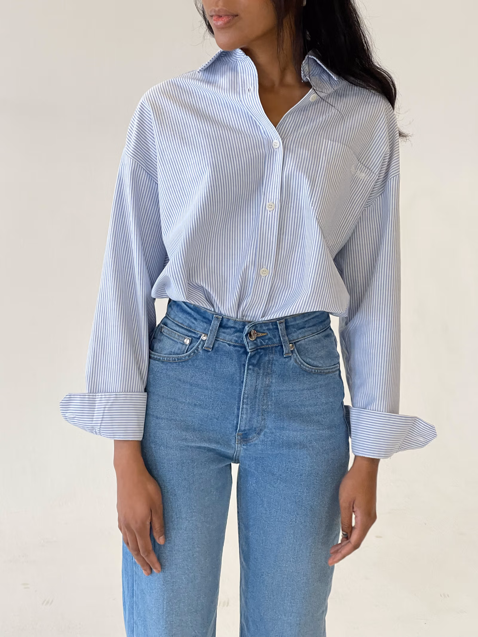 Breezy Shirt Blue Stripe