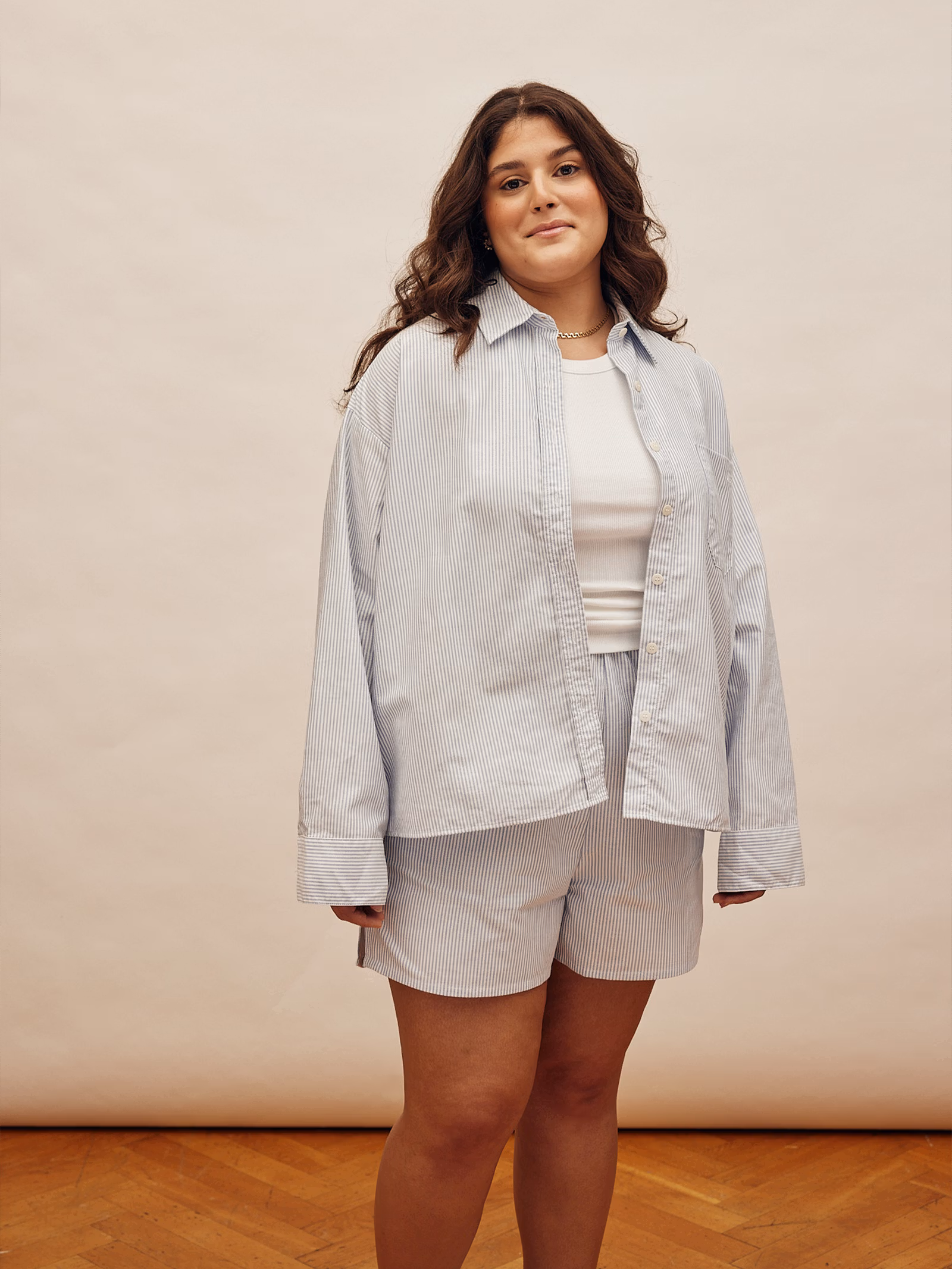 Breezy Shirt Blue Stripe