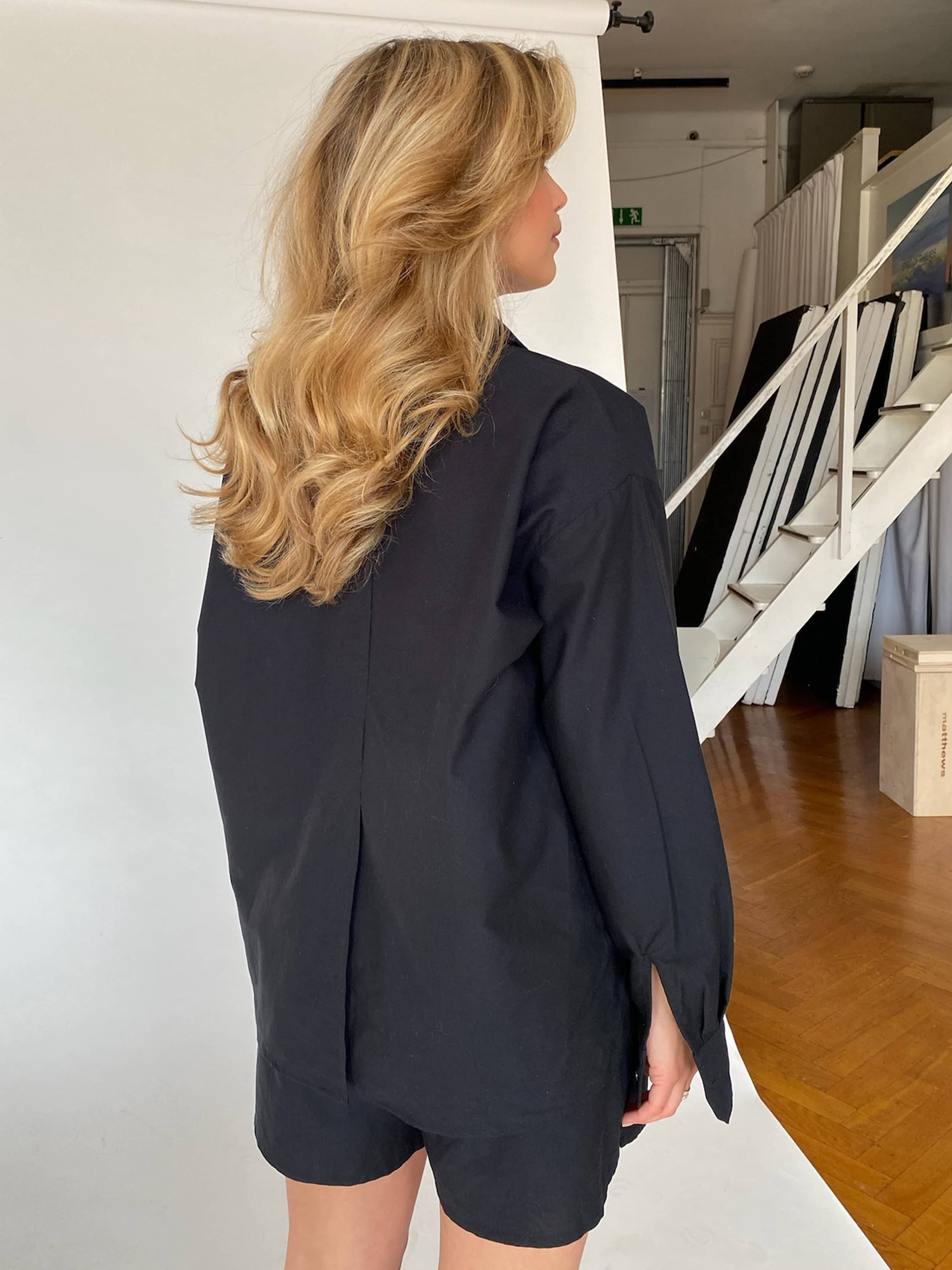 Breezy Shirt Black - Black | Djerf Avenue