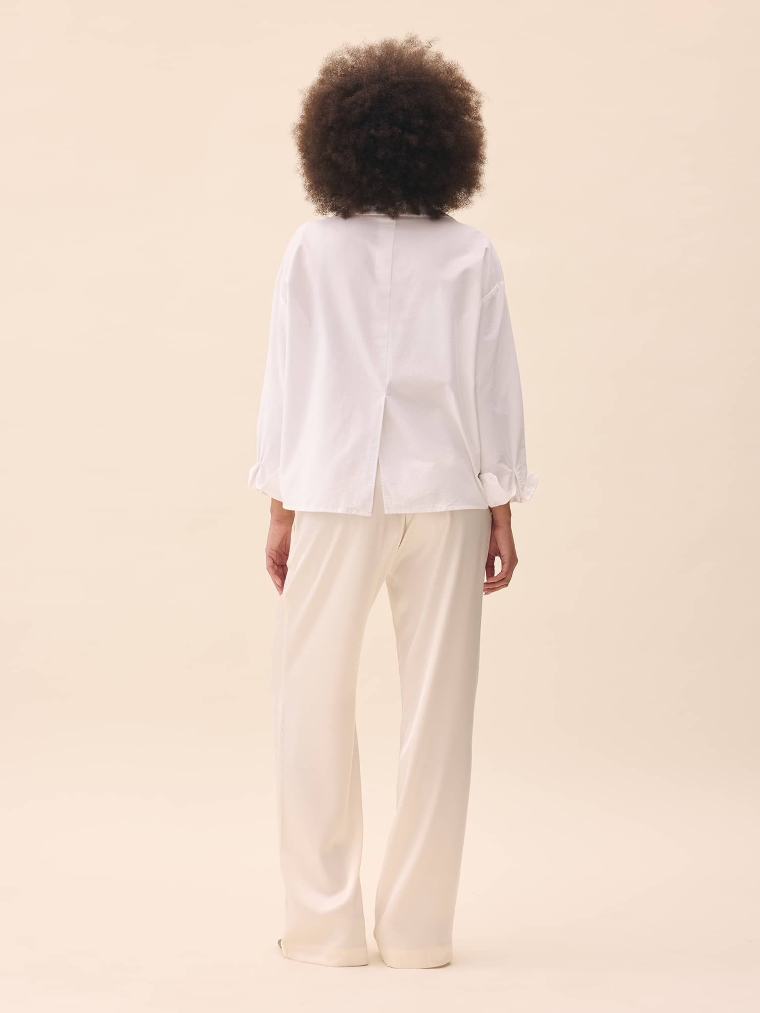 Breezy Shirt White - White | Djerf Avenue