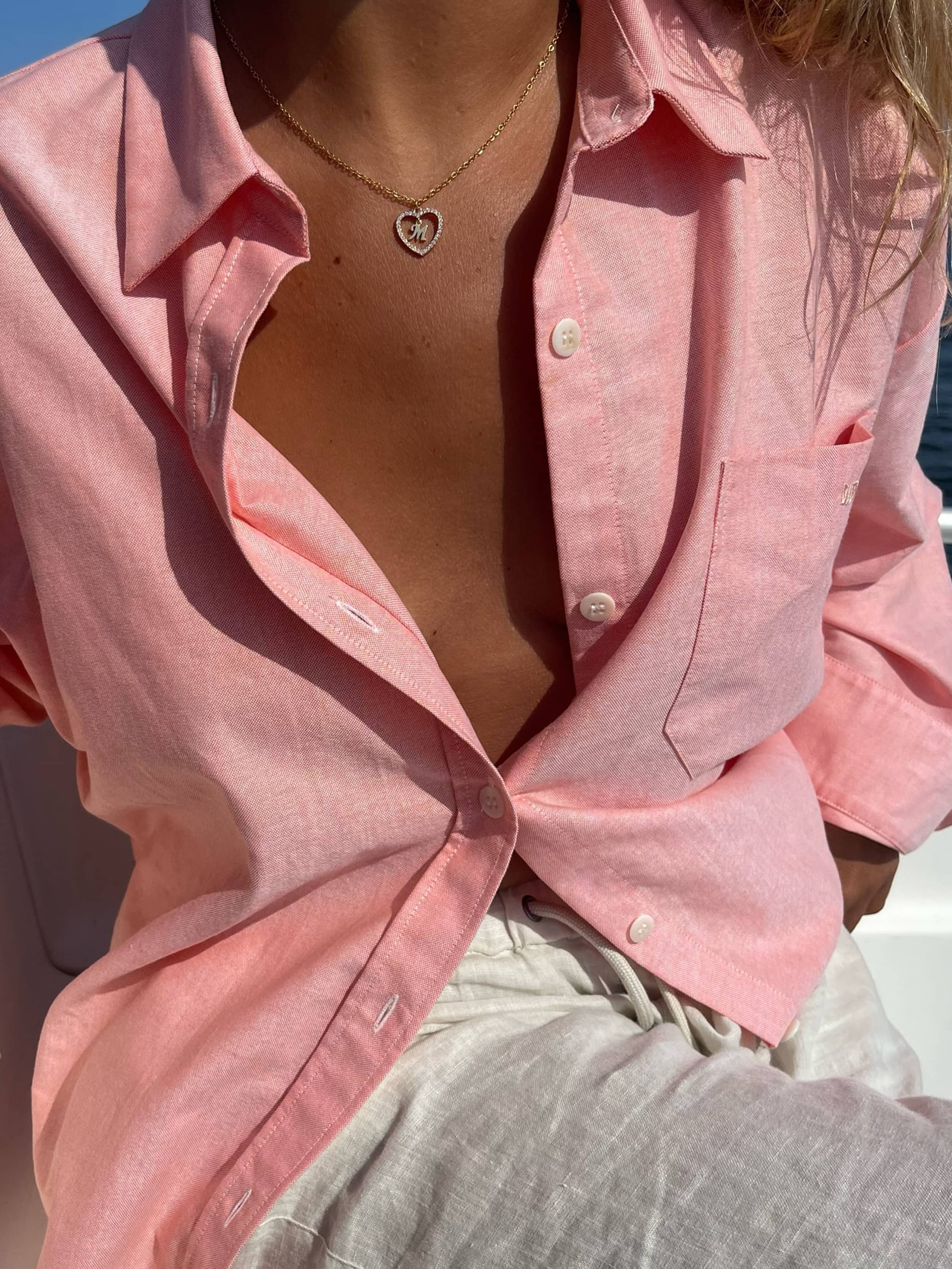 Breezy Shirt Apricot - Apricot | Djerf Avenue