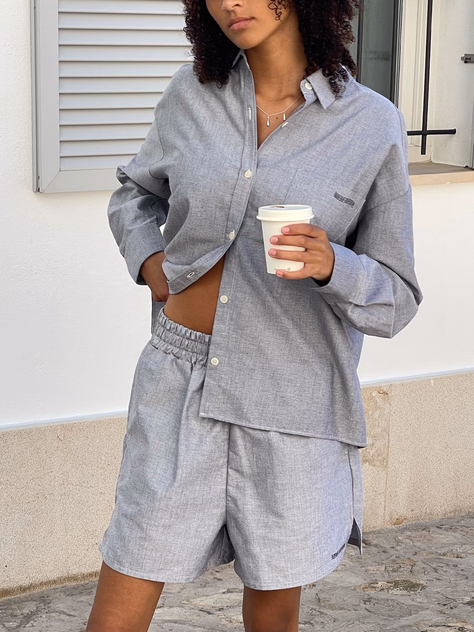Breezy Shirt Grey