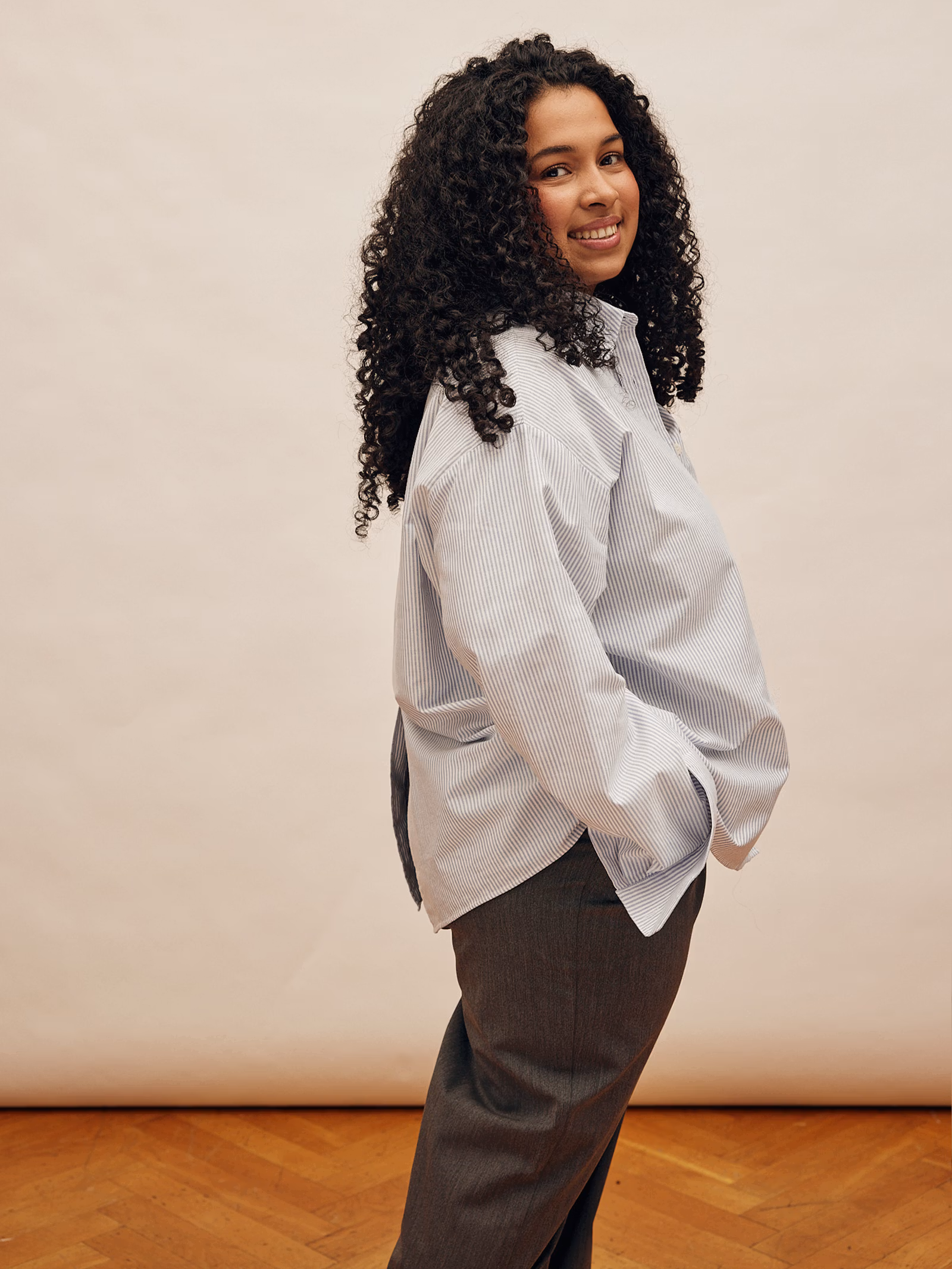 Breezy Shirt Blue Stripe