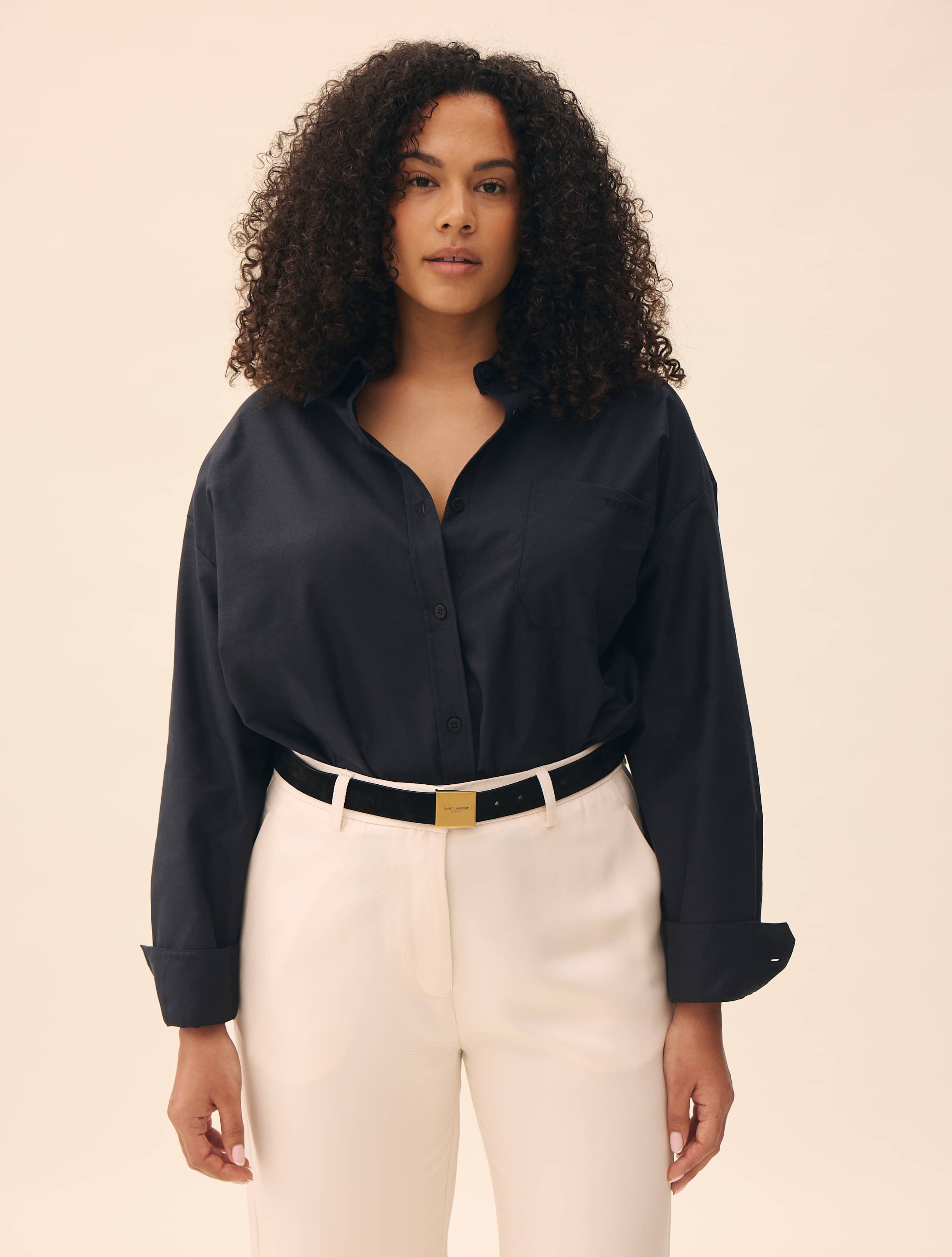 Breezy Shirt Black - Black | Djerf Avenue