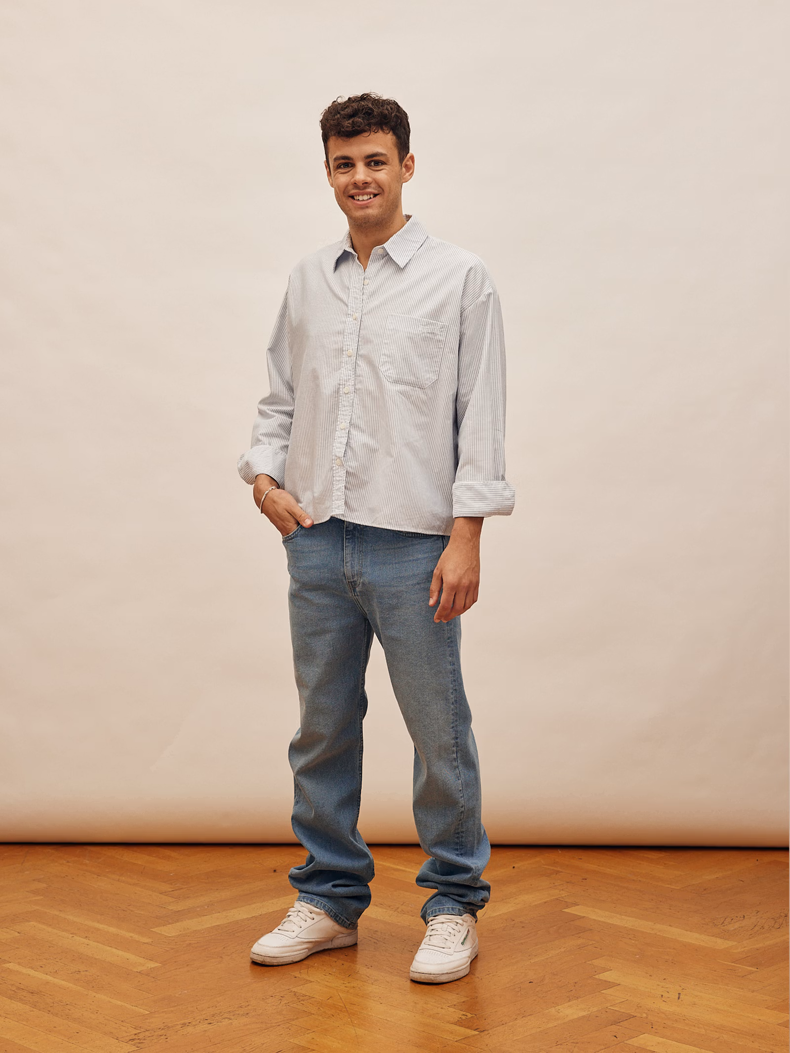 Breezy Shirt Blue Stripe