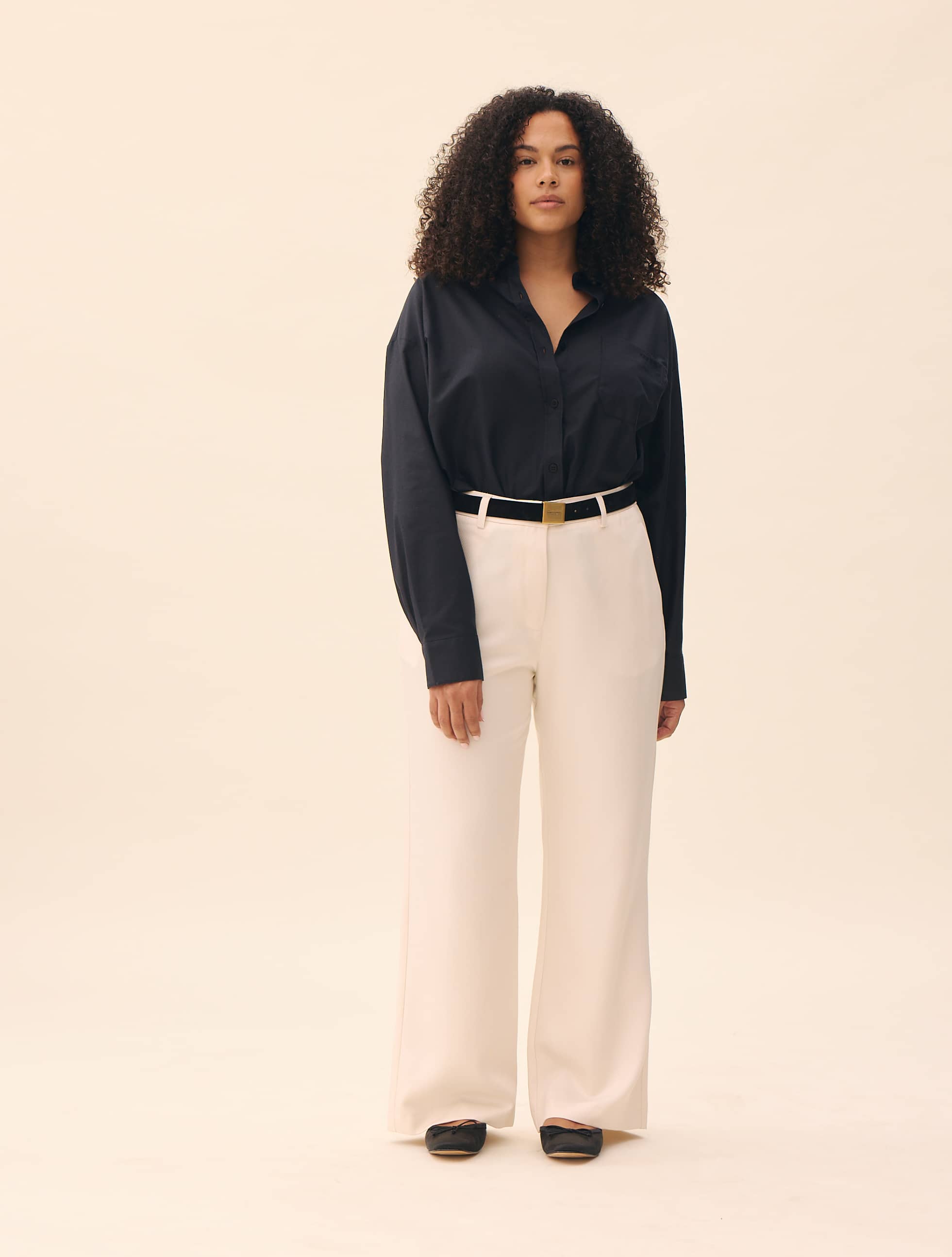 Breezy Shirt Black - Black | Djerf Avenue