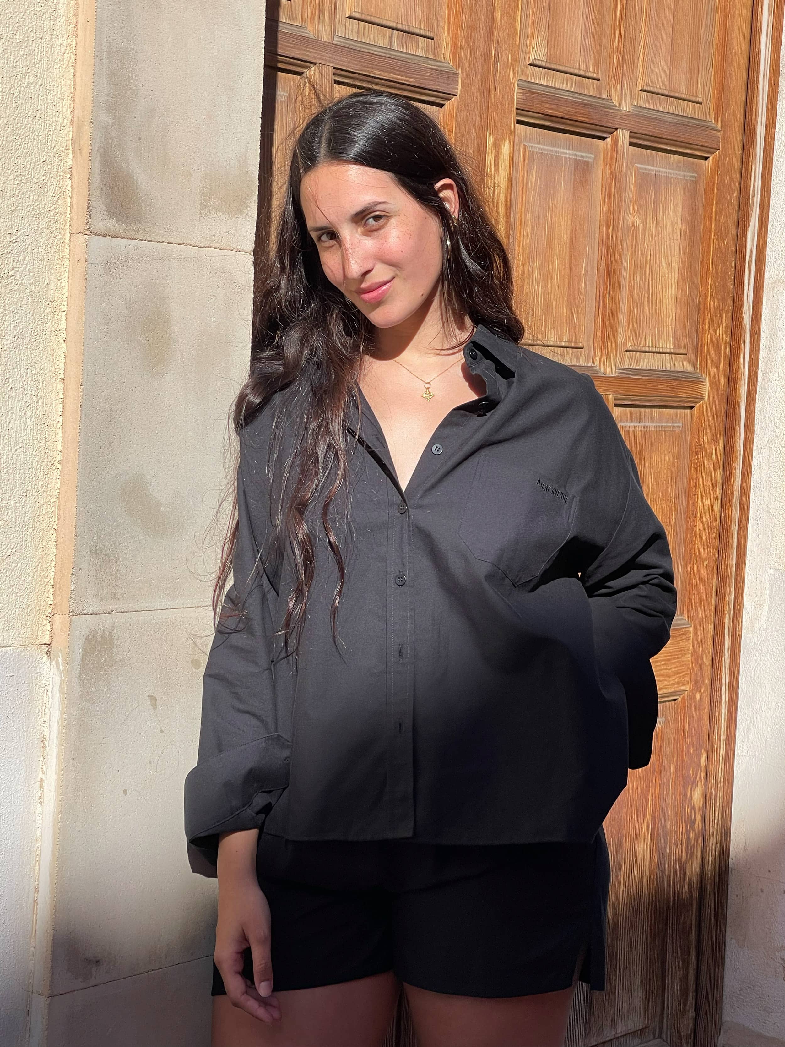 Breezy Shirt Black - Black | Djerf Avenue