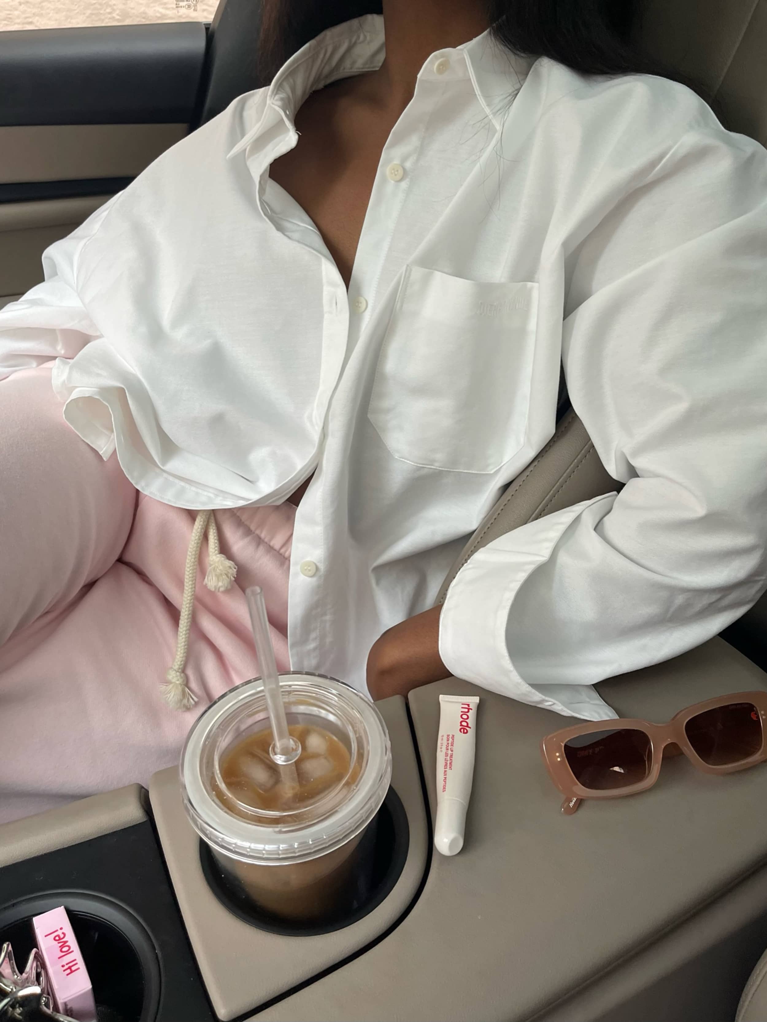 Djerf Avenue シャツ Breezy Shirt Black - Black | Djerf Avenue