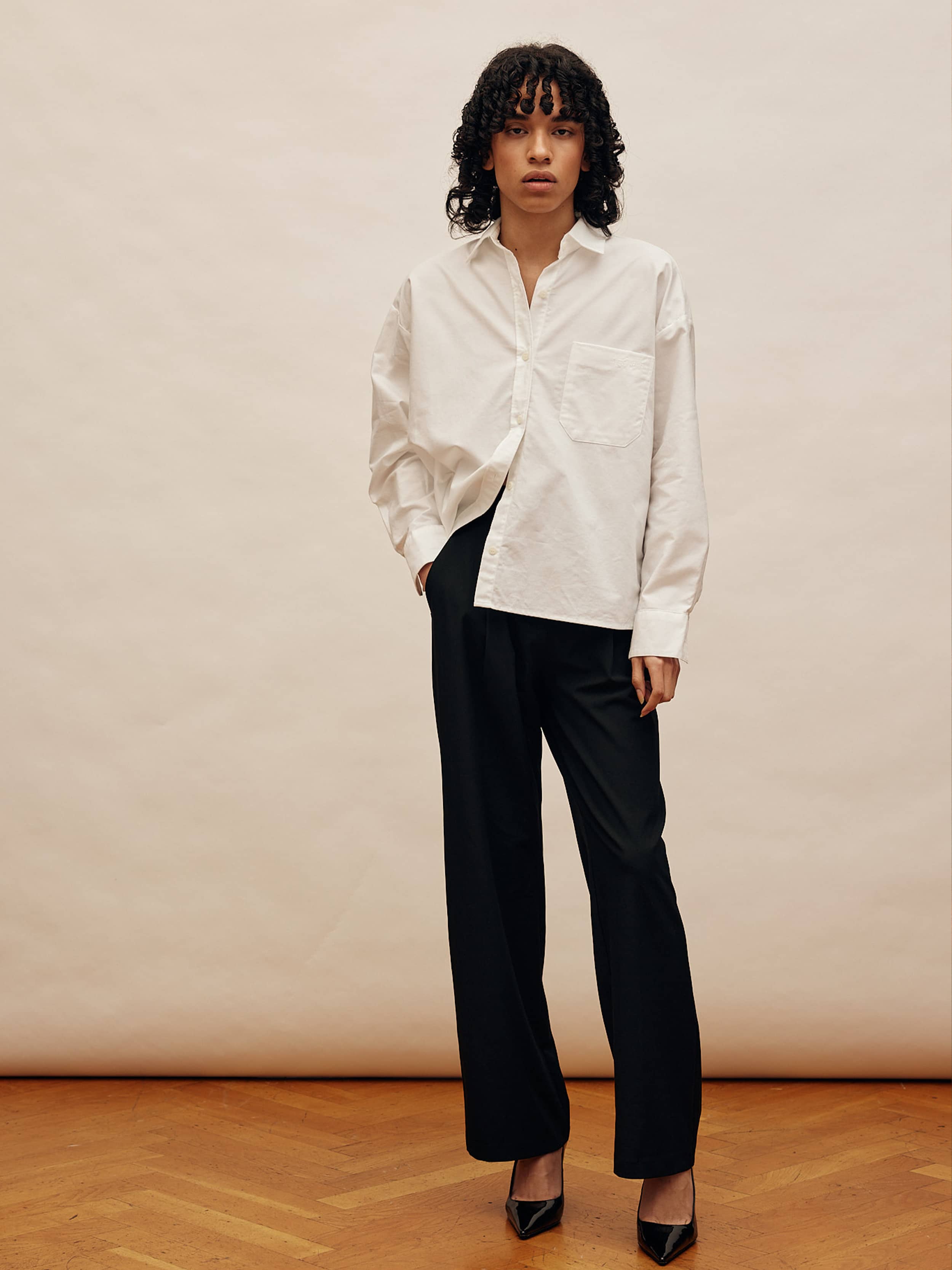 Breezy Shirt White - White | Djerf Avenue