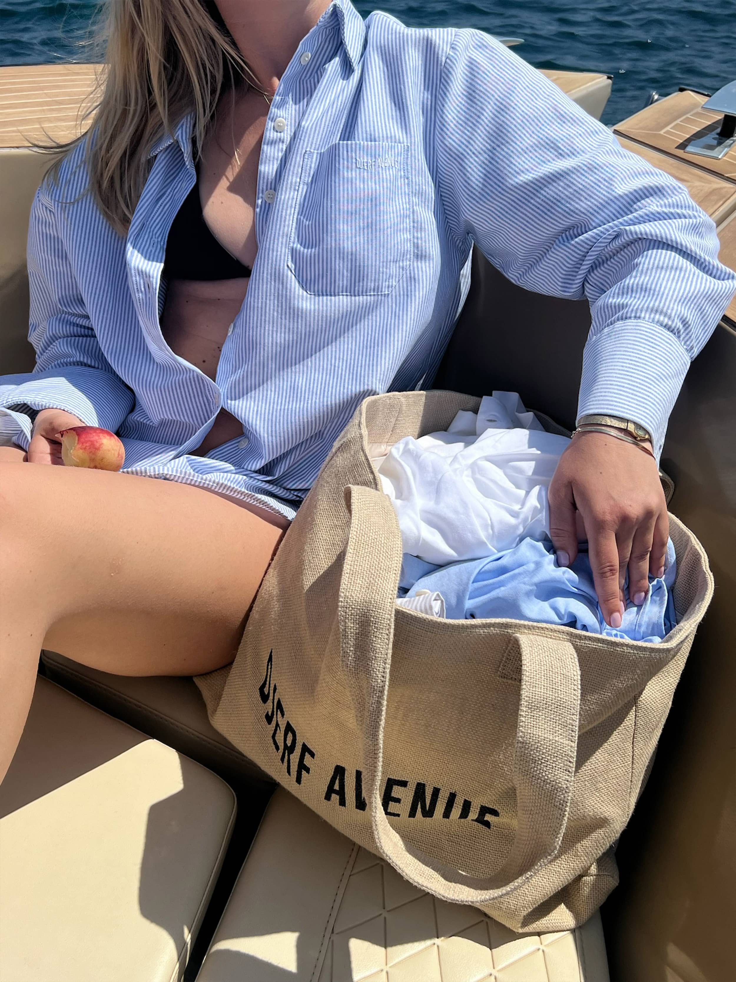 On The Go Bag Sand by Djerf Avenue