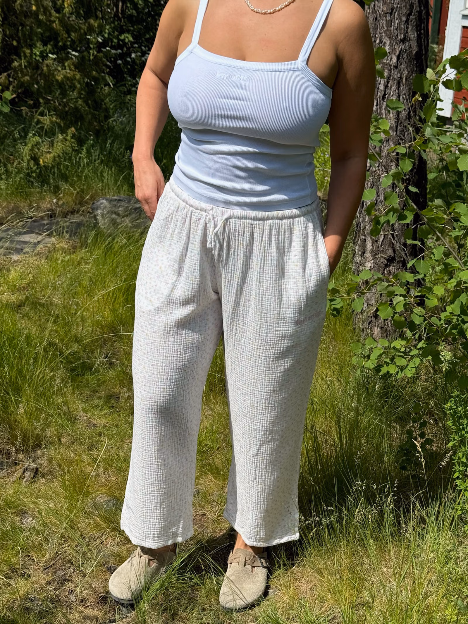 Muslin Pants Summer Field