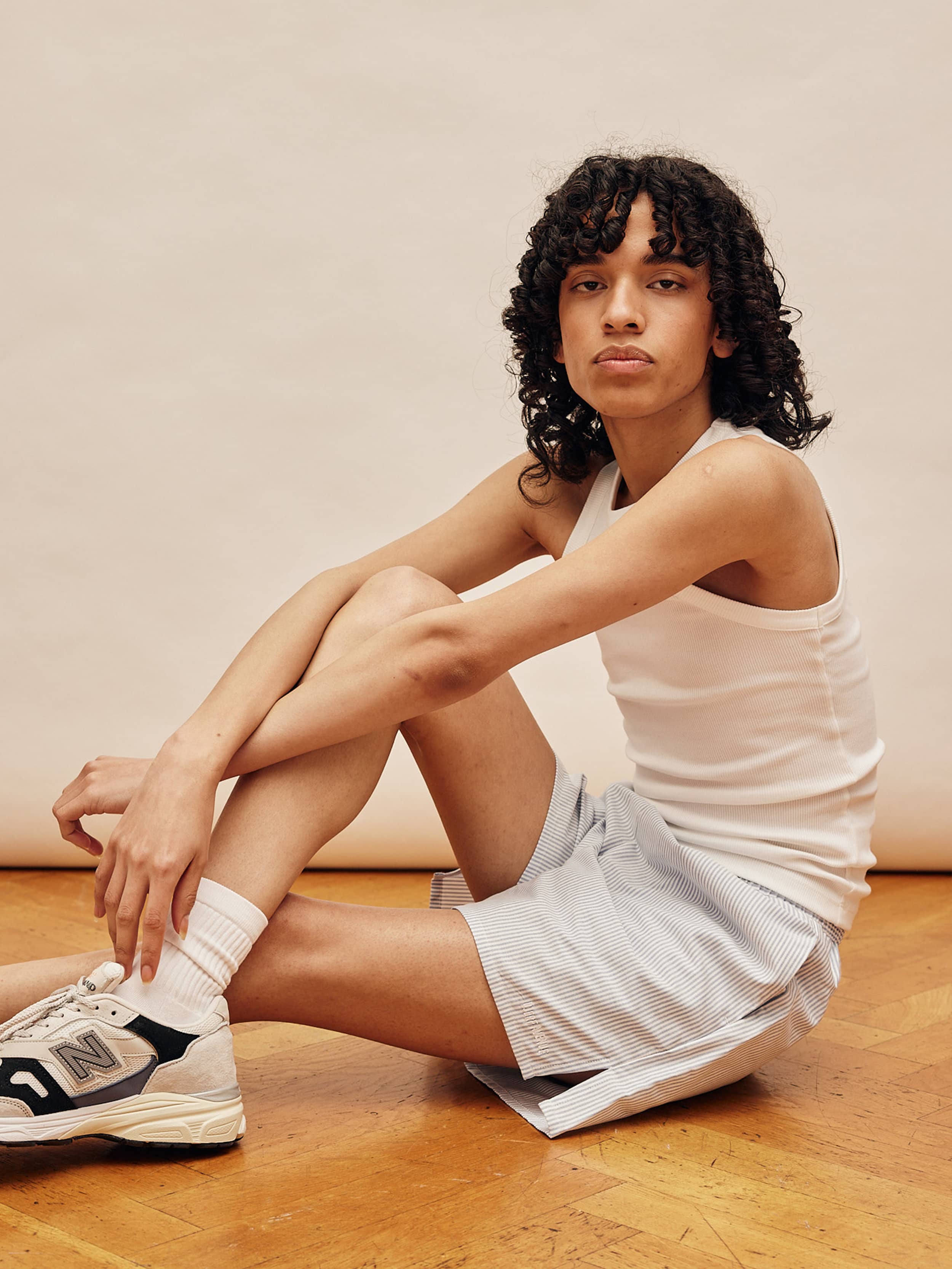 Breezy Shorts Blue Stripe - Blue stripe | Djerf Avenue
