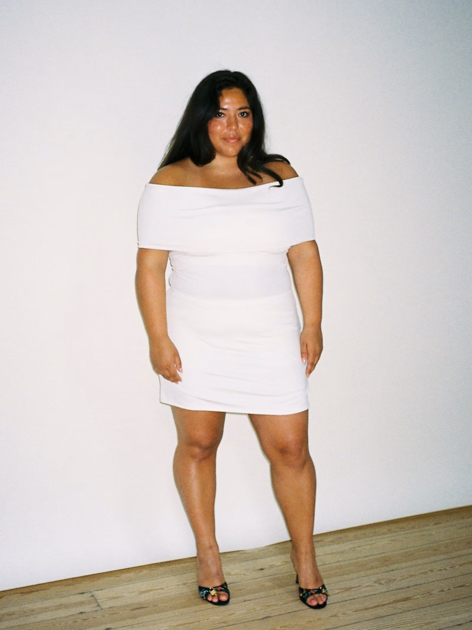 Selenite Off Shoulder Top Cream