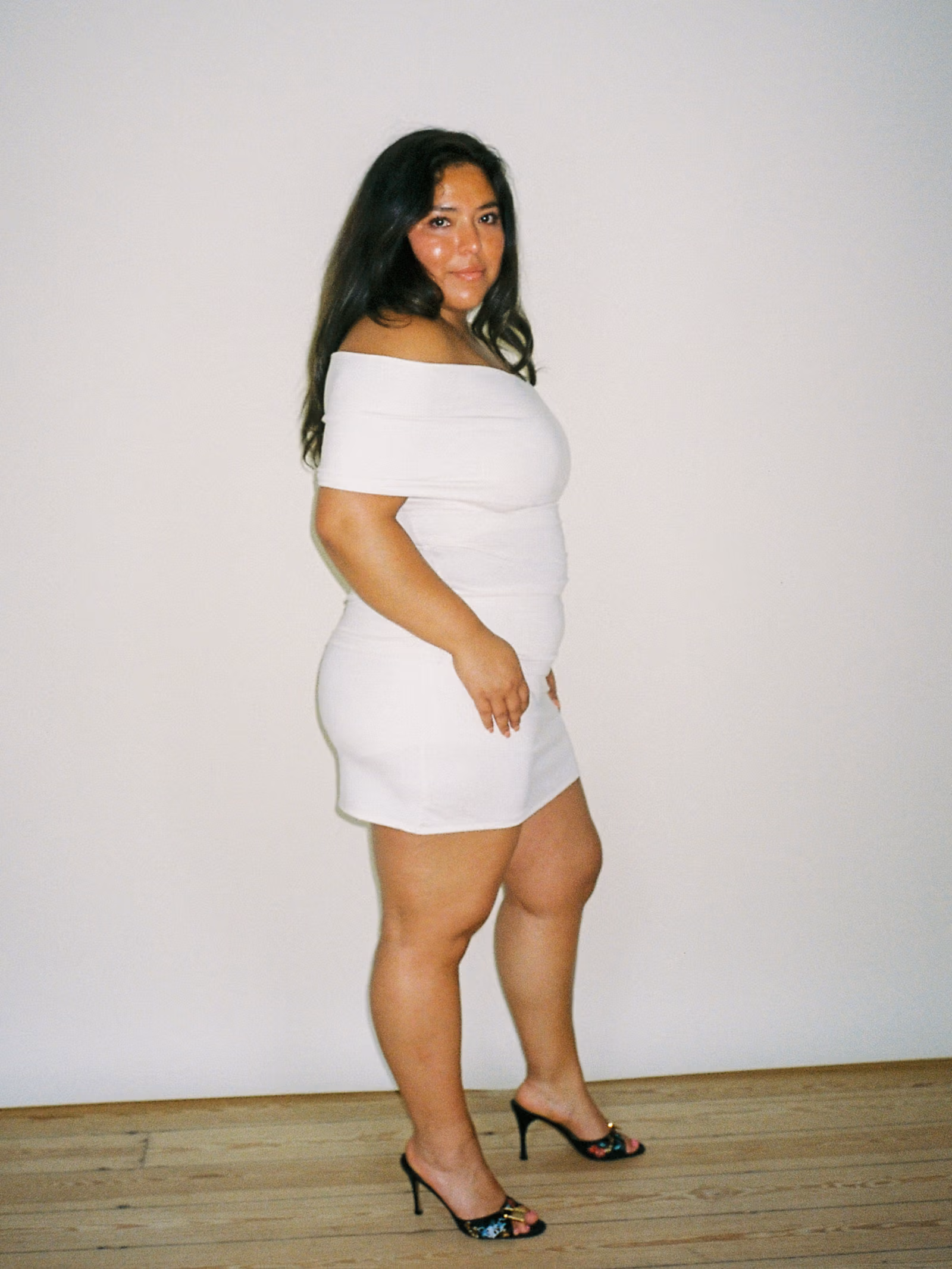 Selenite Mini Skirt Cream