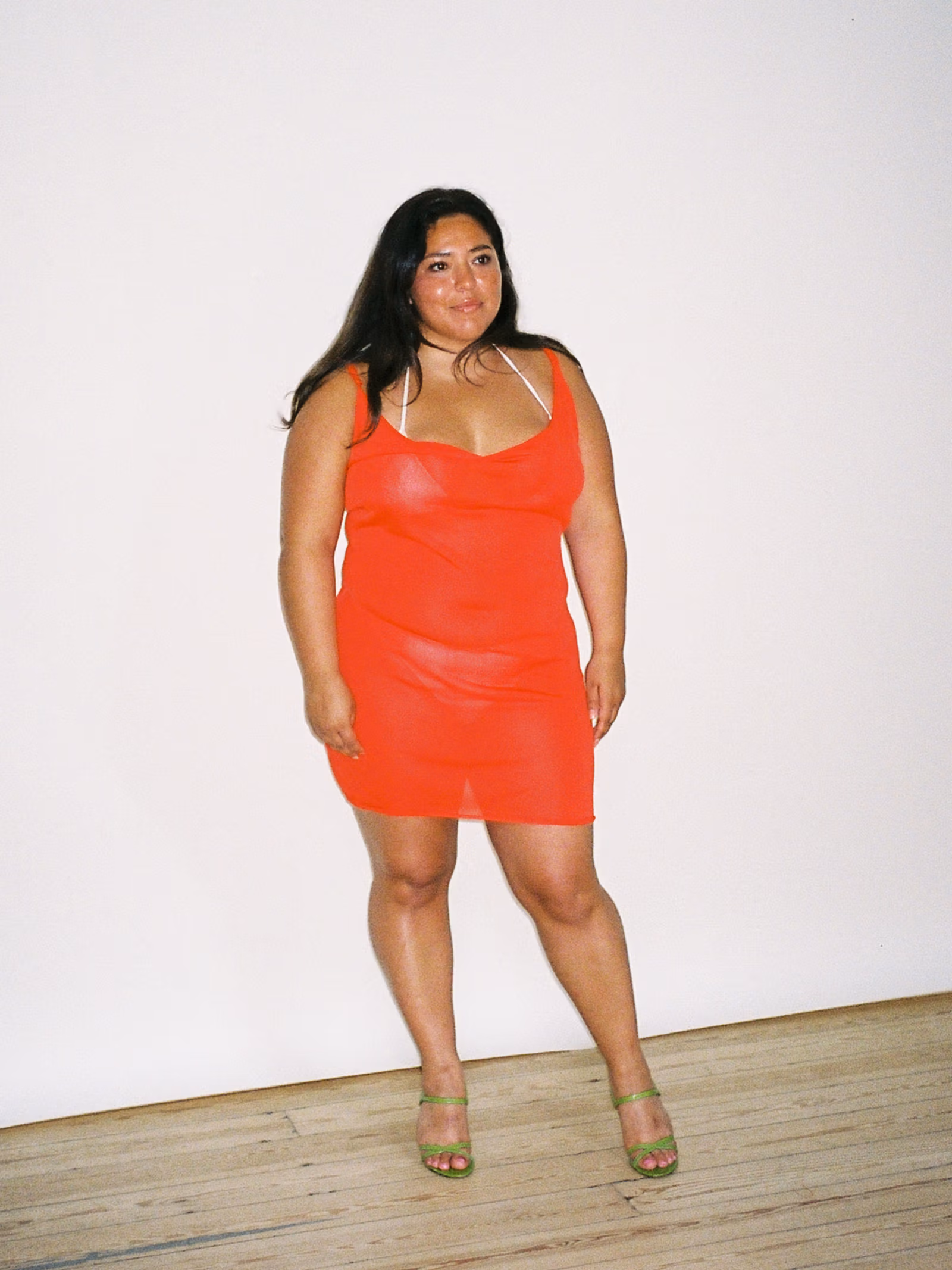 Citrine Mini Dress Red