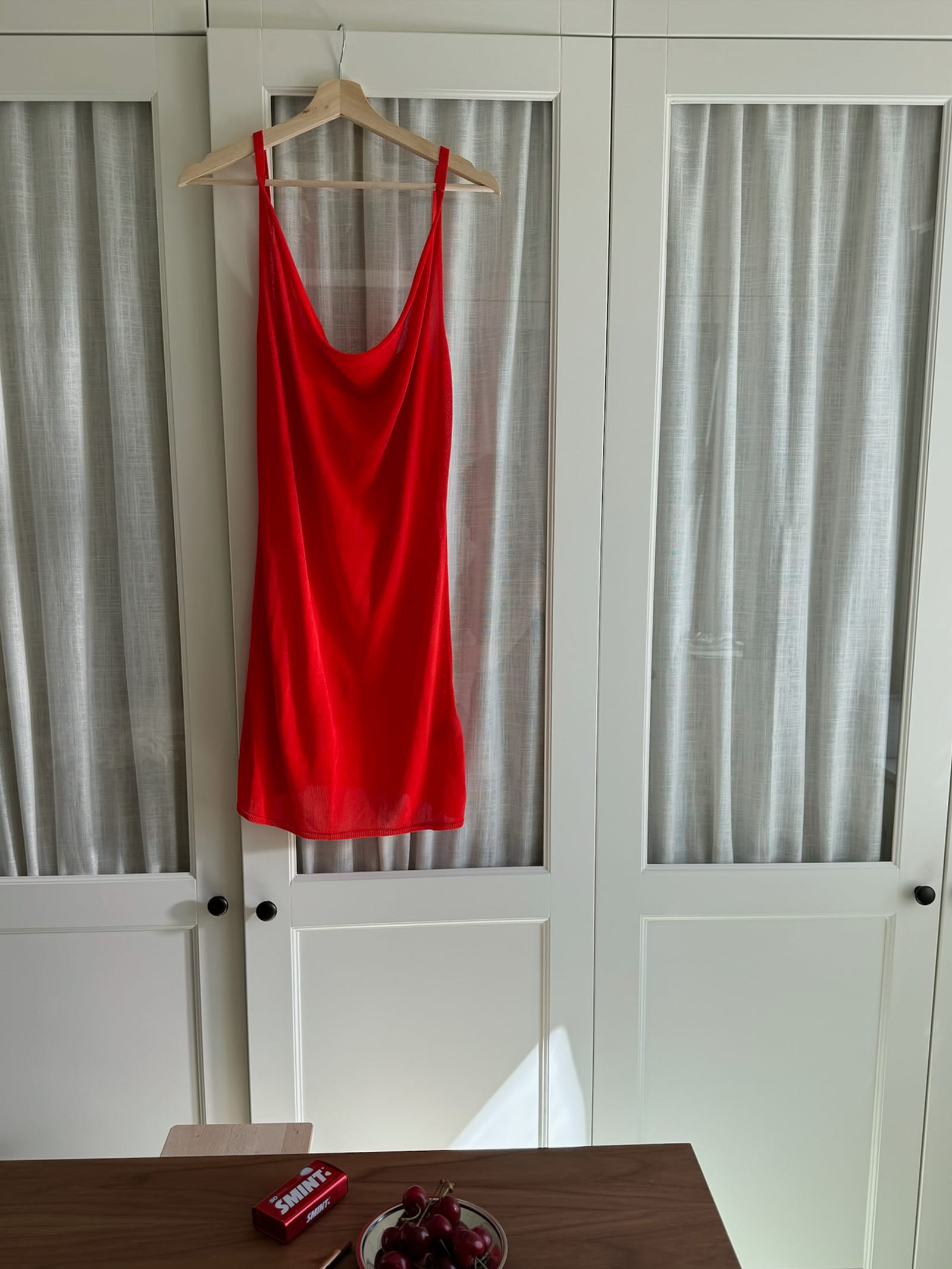 Citrine Mini Dress Red