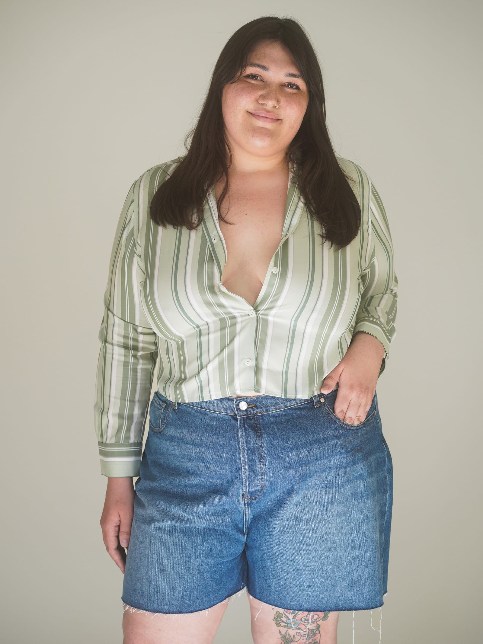 Denim Shorts Vintage Blue