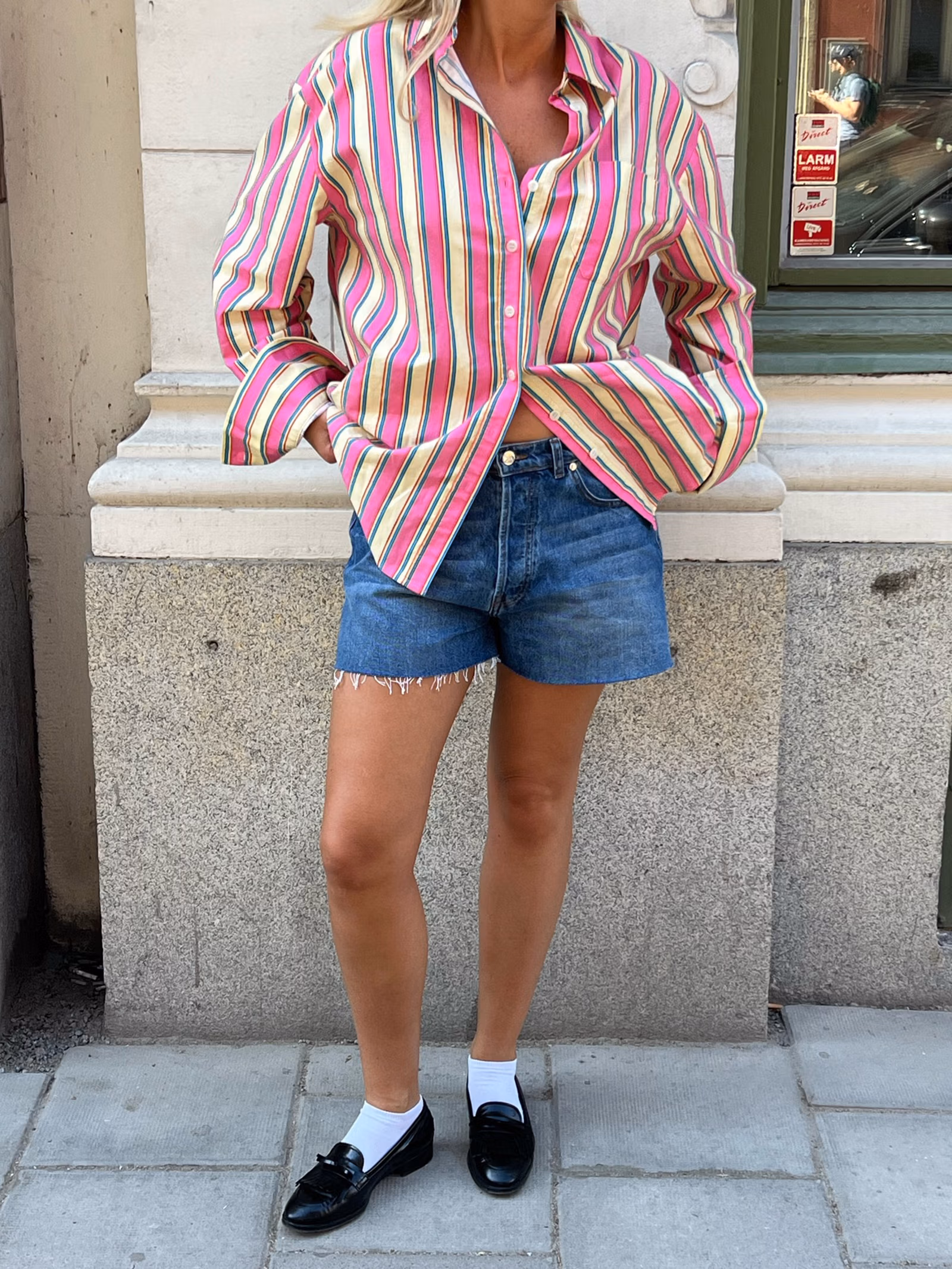 Denim Shorts Vintage Blue