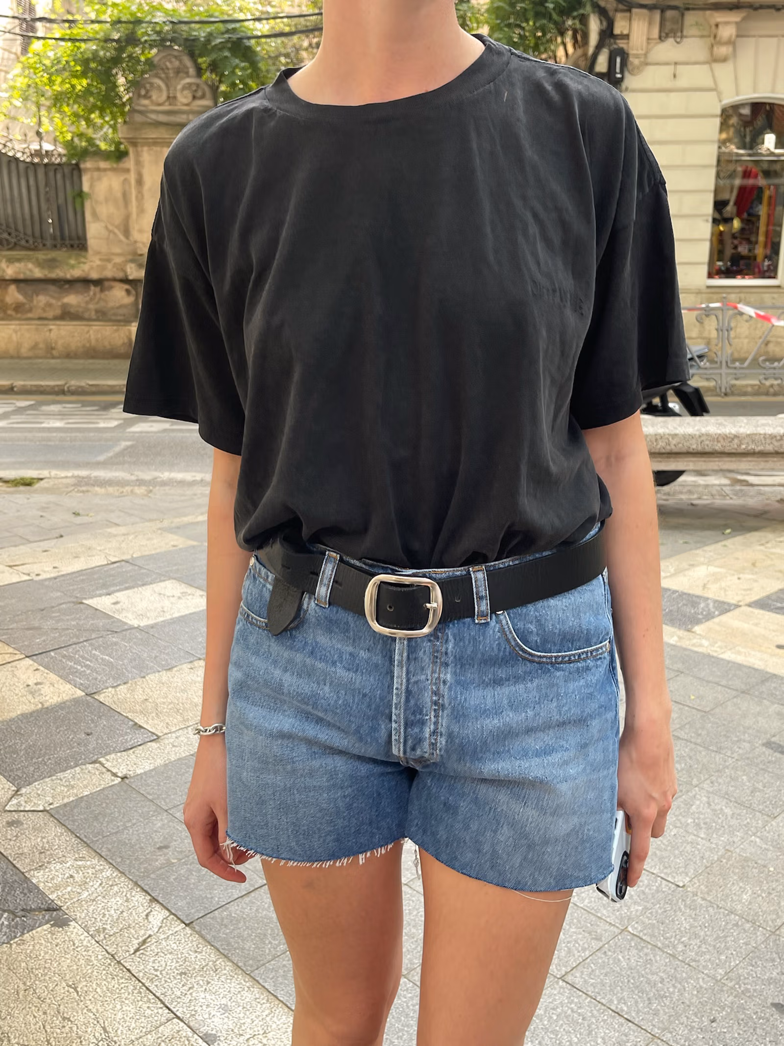 Denim Shorts Vintage Blue