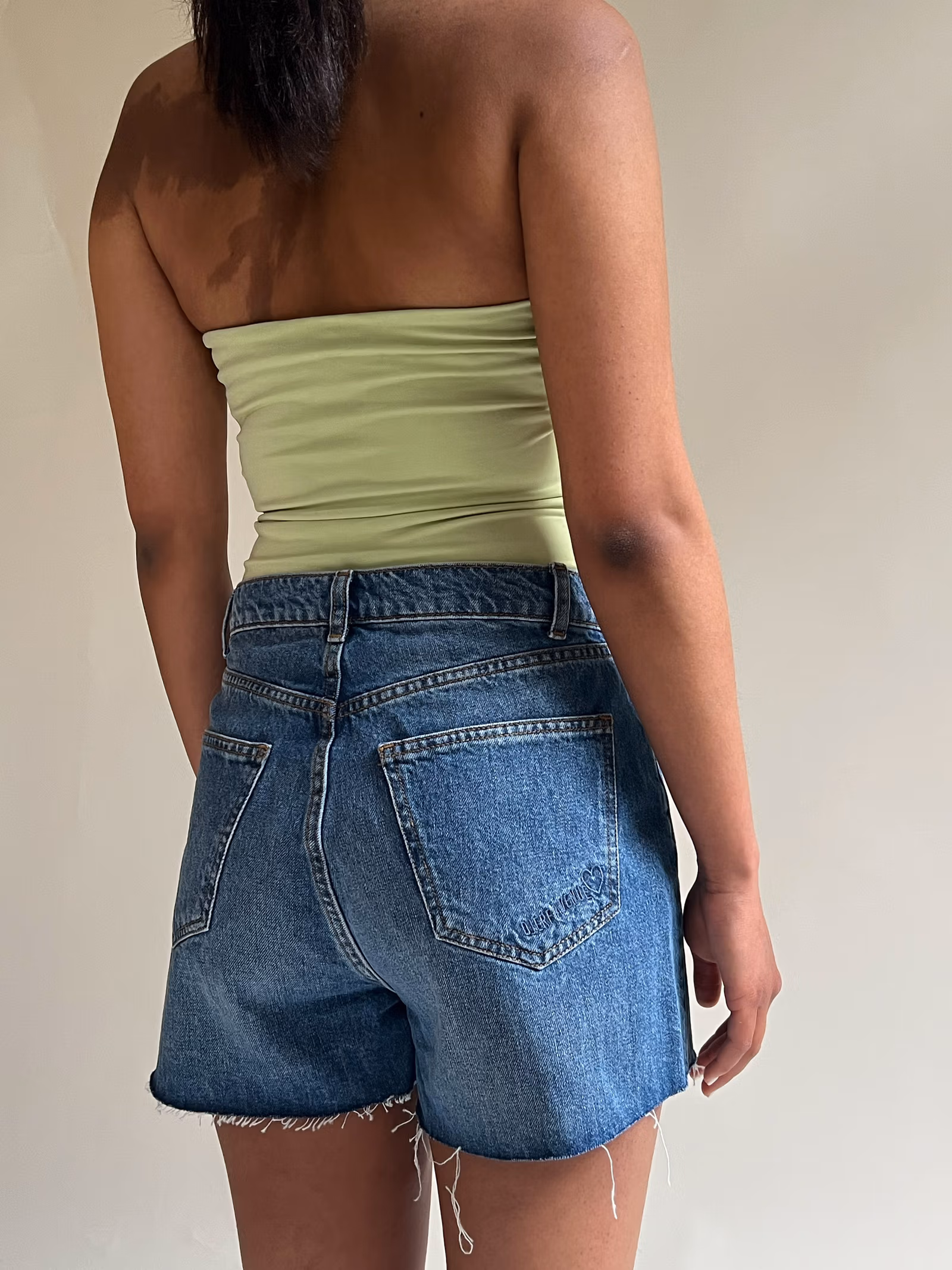 Denim Shorts Vintage Blue