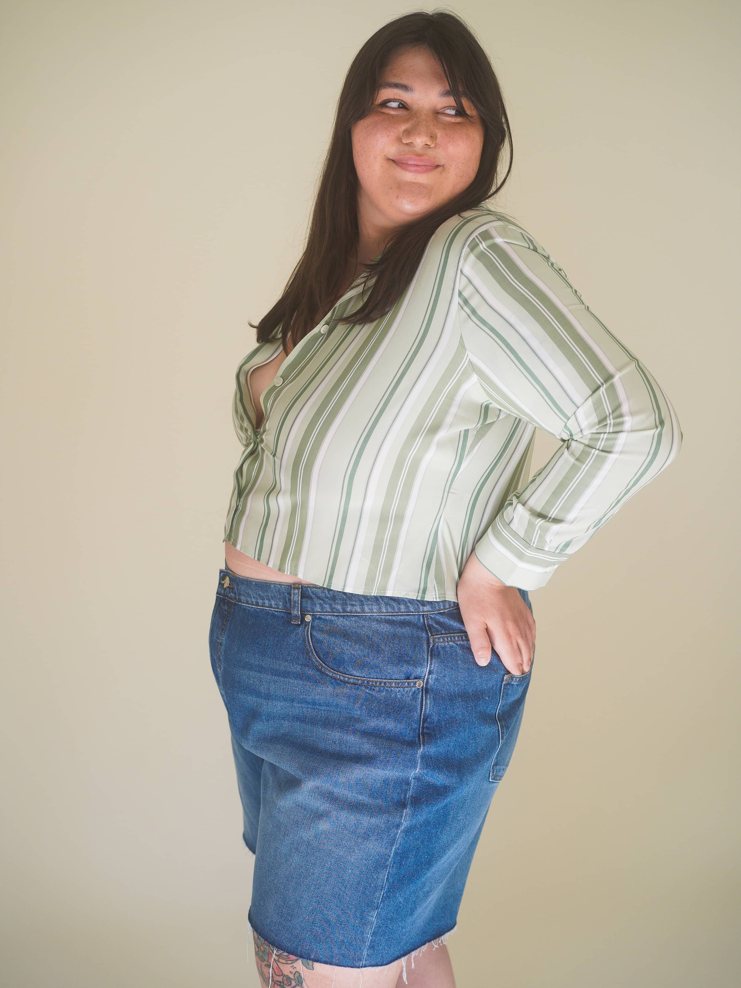 Denim Shorts Vintage Blue - Vintage Blue | Djerf Avenue
