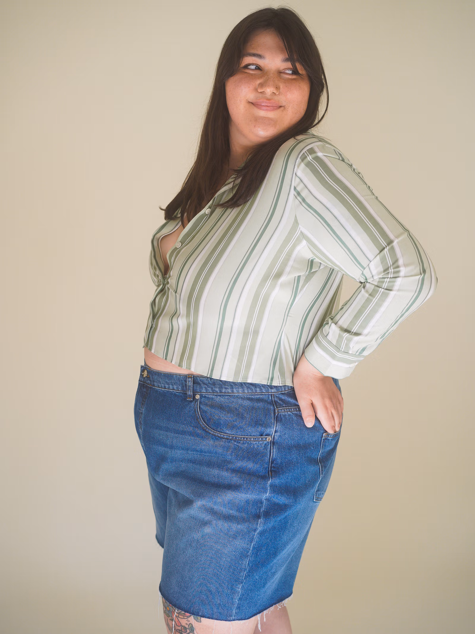 Denim Shorts Vintage Blue