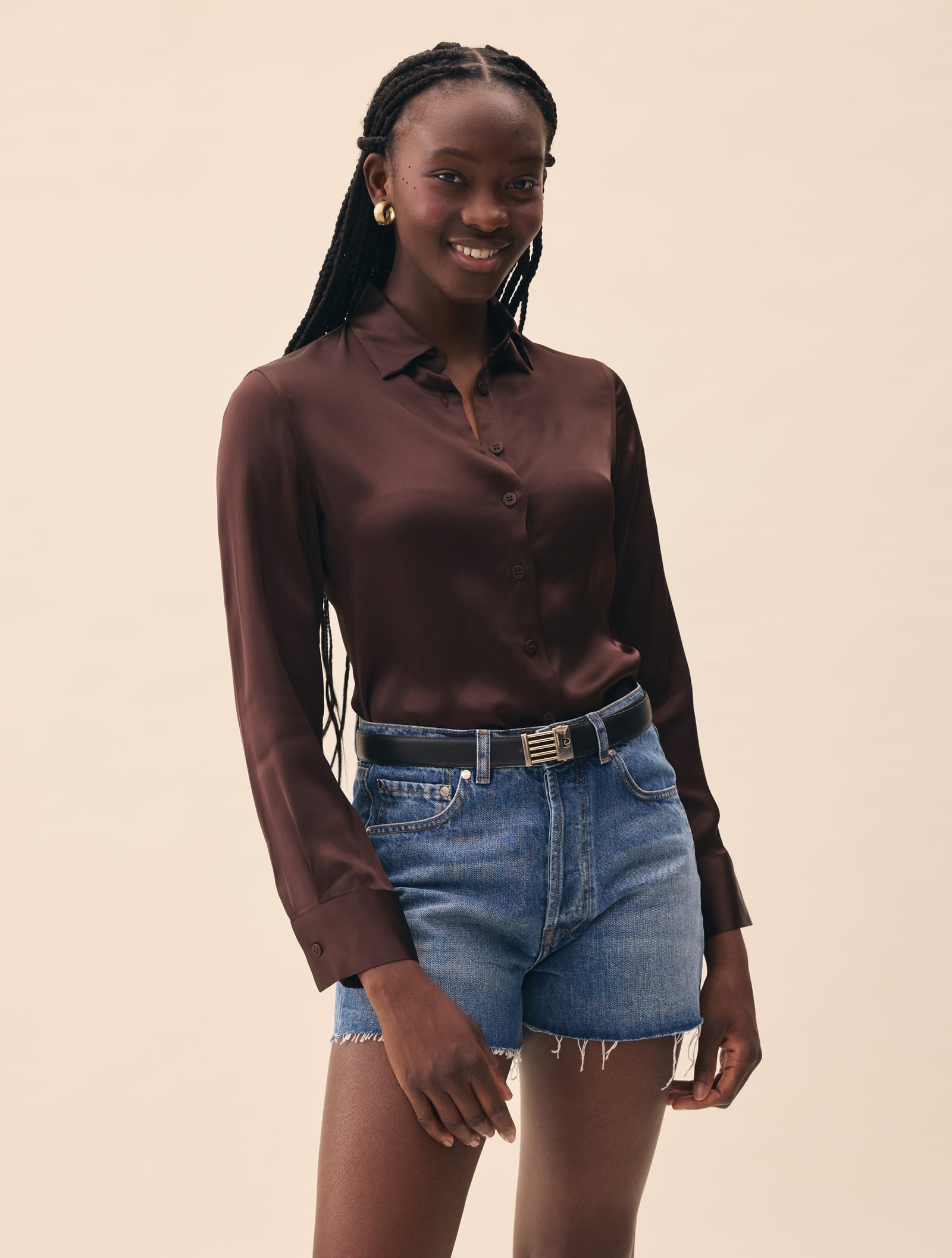 Denim Shorts Vintage Blue