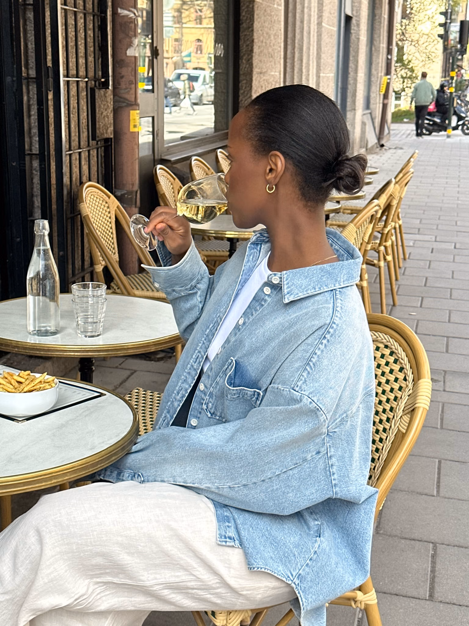 Denim Shirt Washed Blue