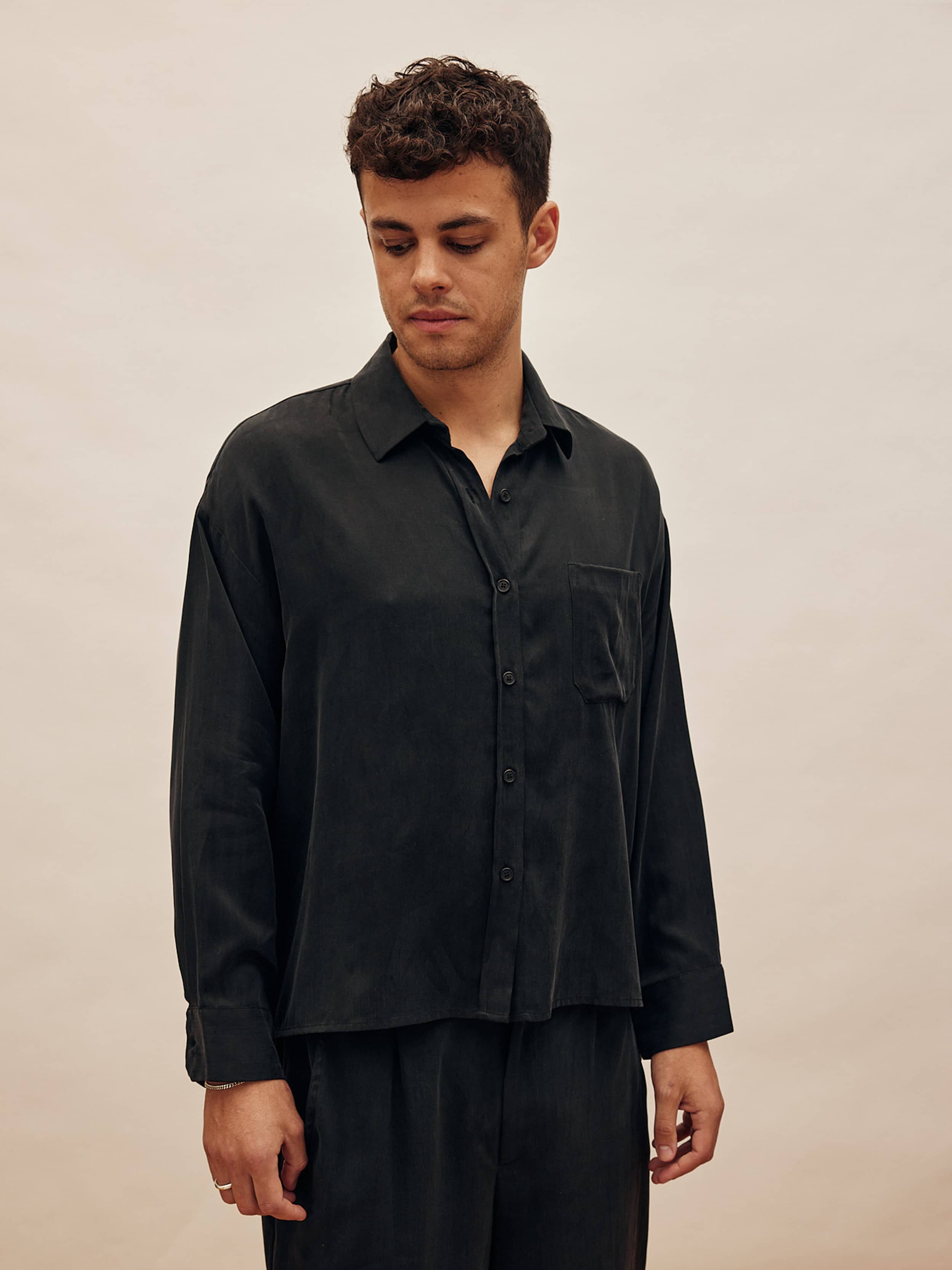 Djerf Avenue シャツ Breezy Classic Shirt White - White | Djerf Avenue