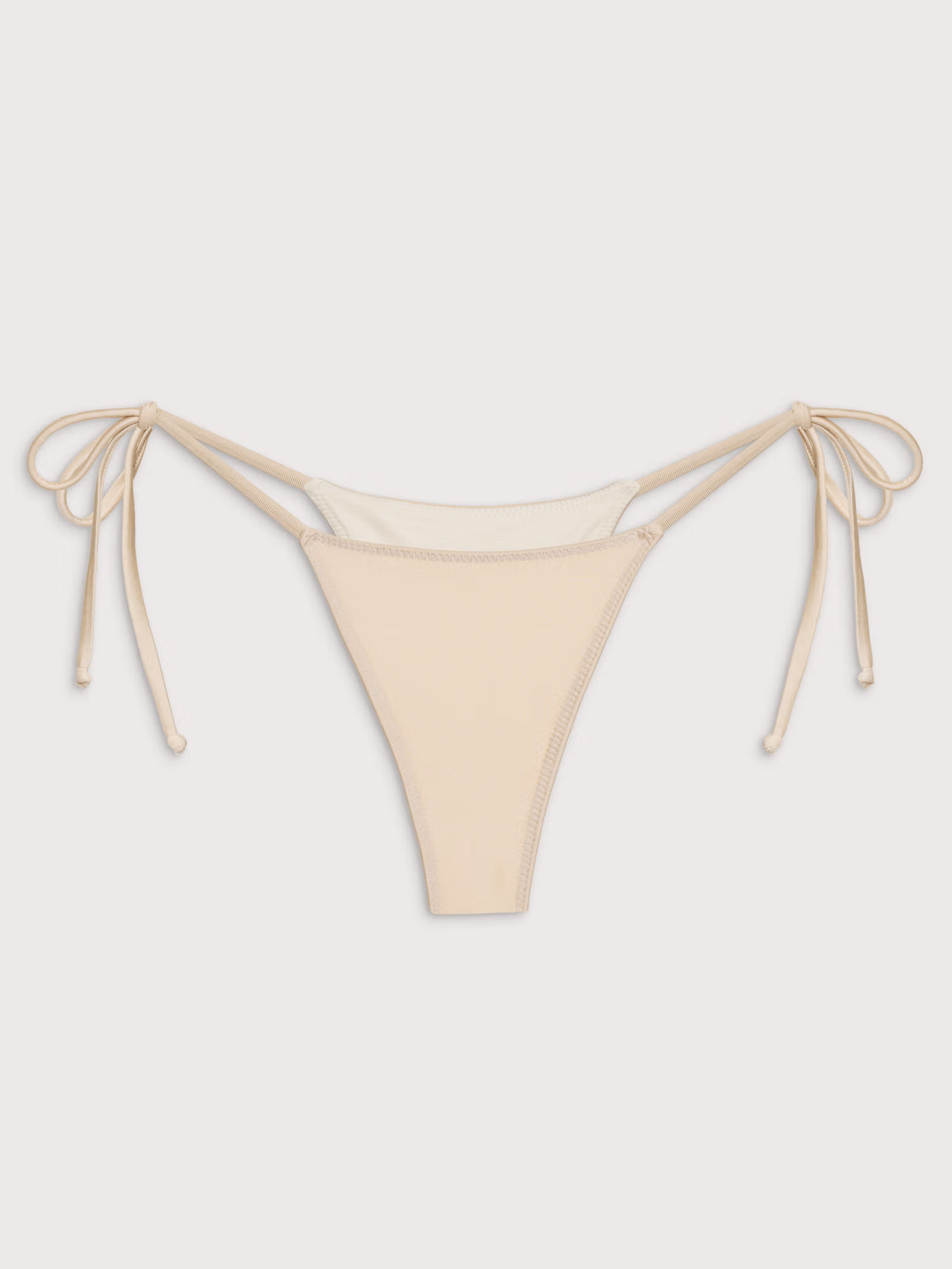Divine Satin Bikini Bottom Sand Castle
