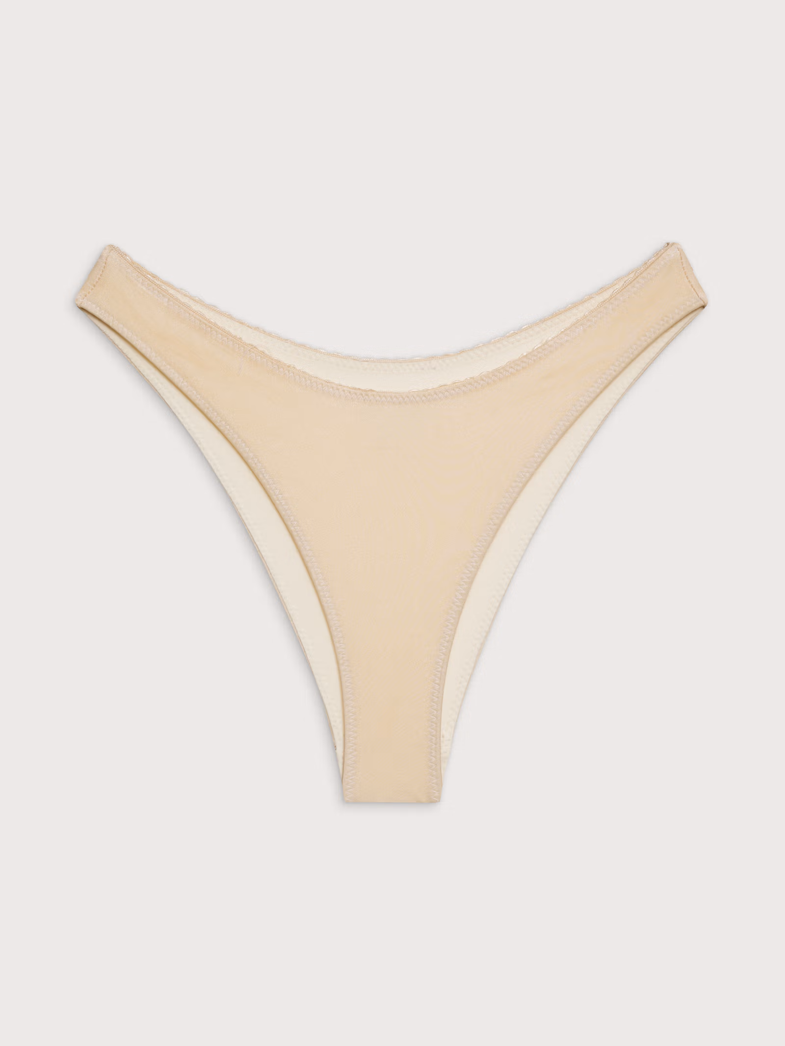Dove Satin Bikini Bottom Sand Castle