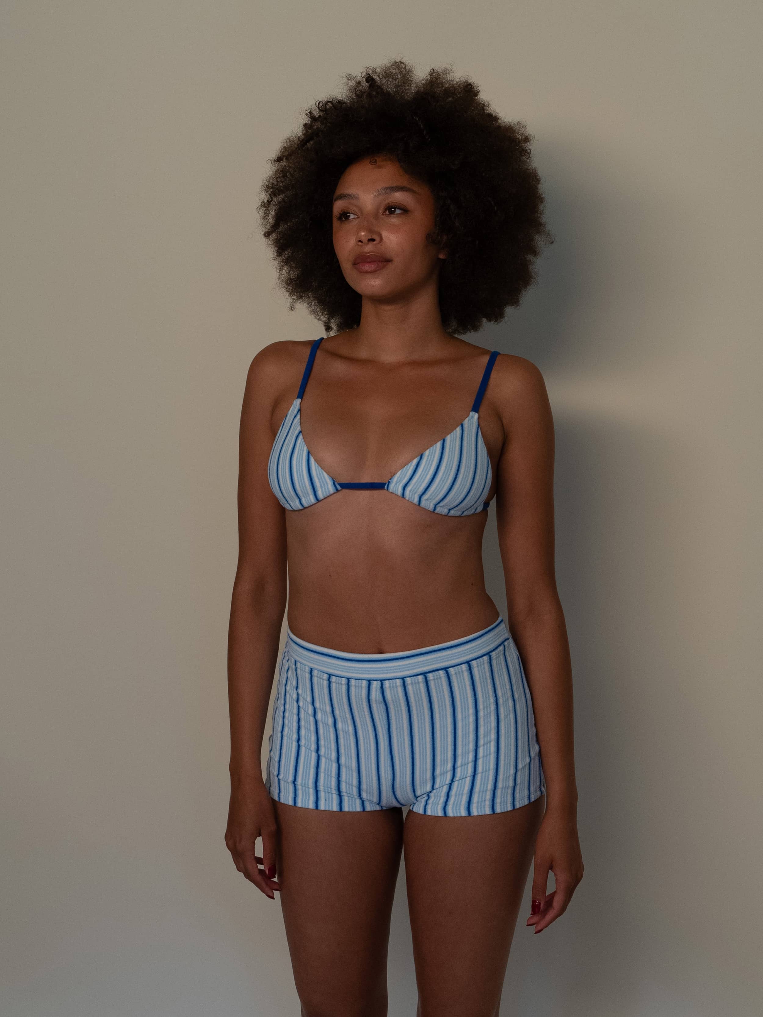Rufus Terry Bikini Bottom Seaside Stripe - Seaside Stripe | Djerf
