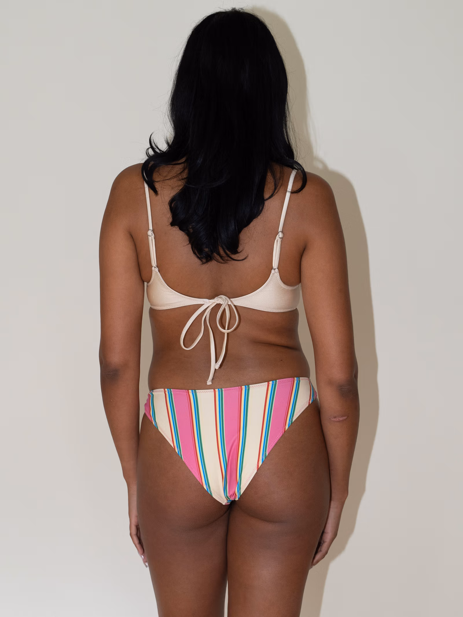 Matilda Satin Top Sand Castle