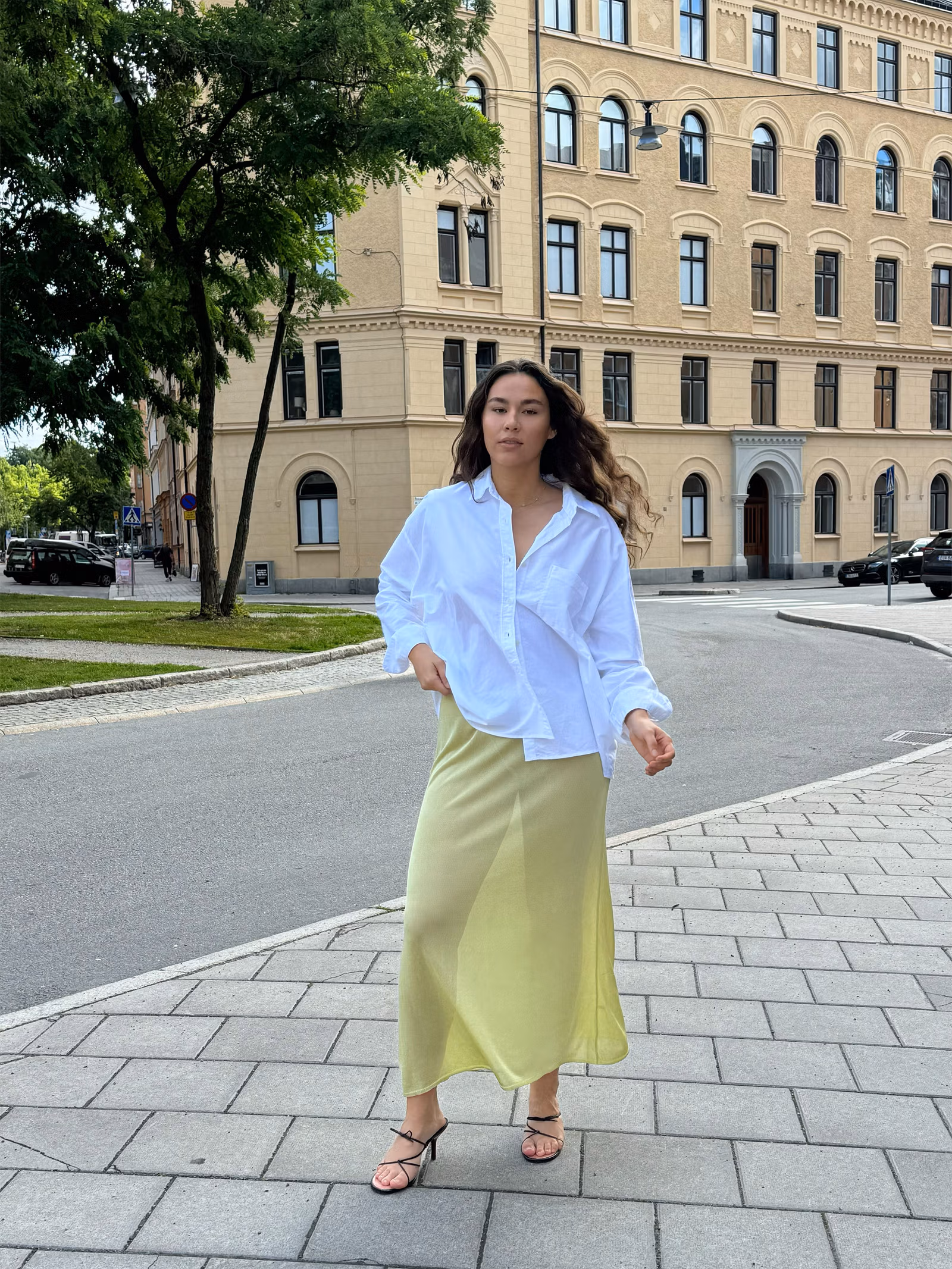 Peridot Skirt Green