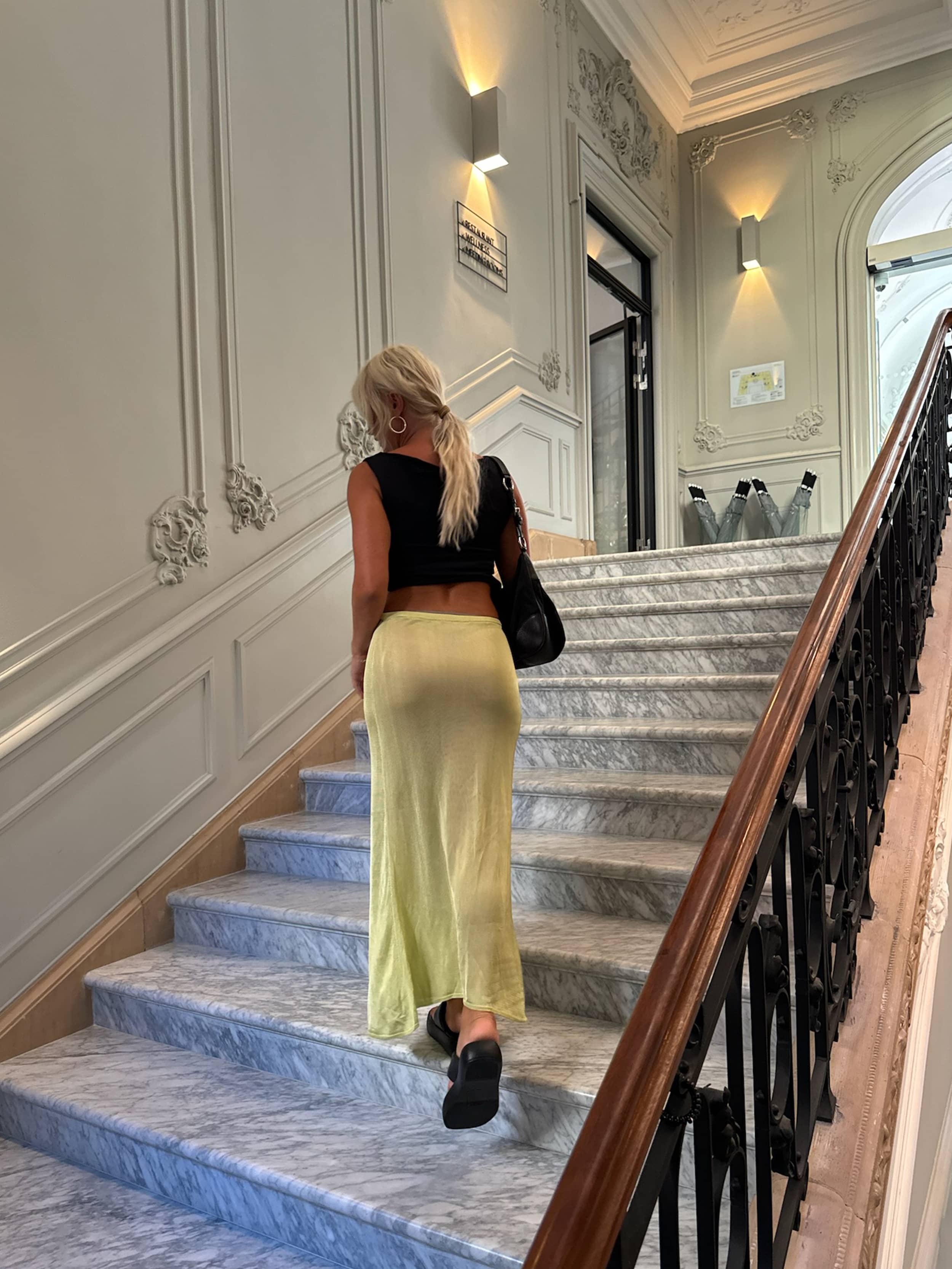 Peridot Skirt Green | Djerf Avenue