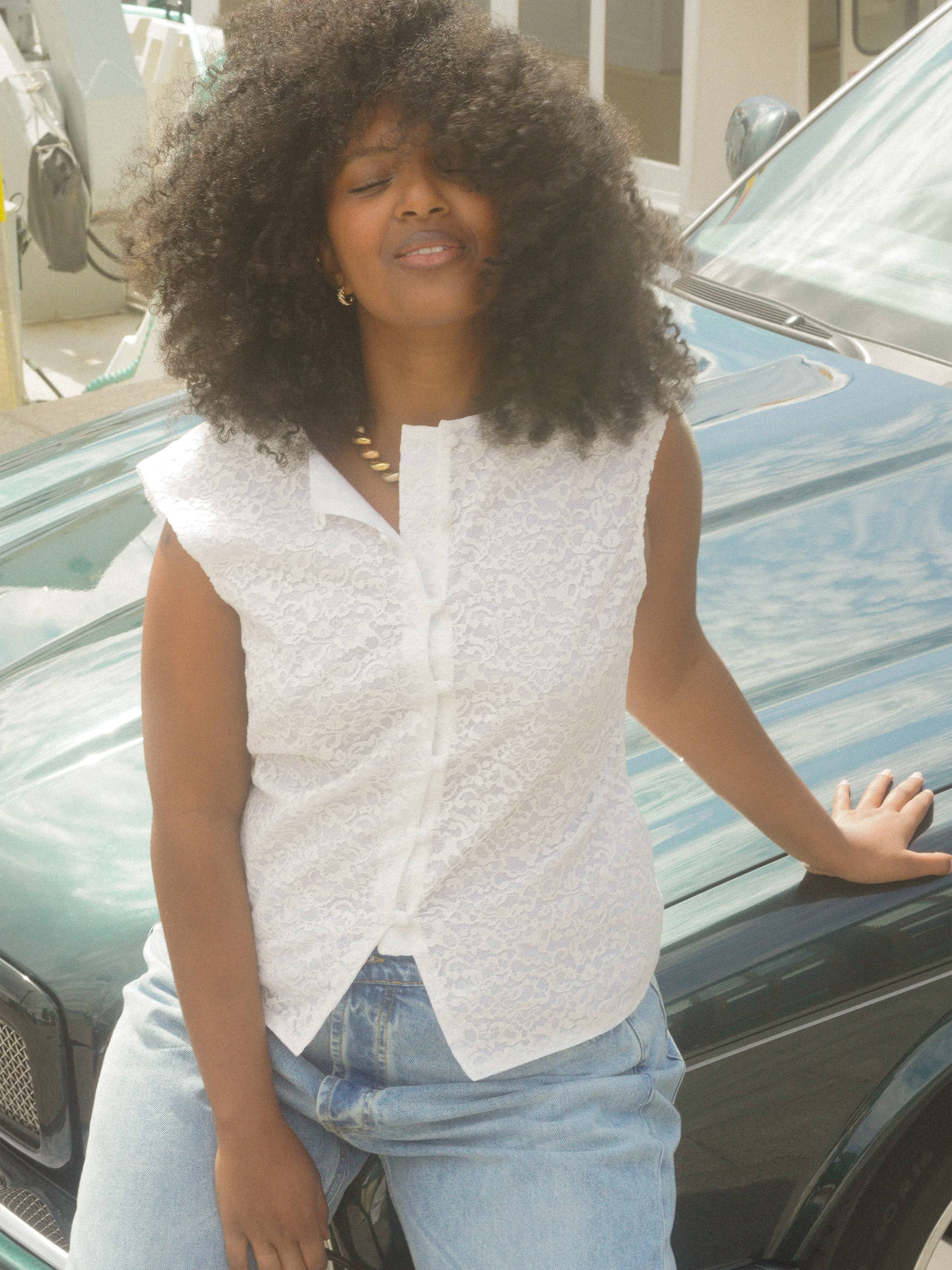 Begin Again Top White - White | Djerf Avenue