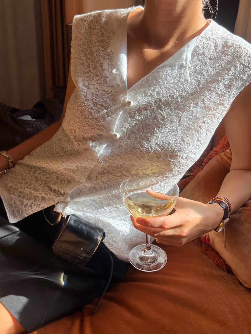 Begin Again Top White