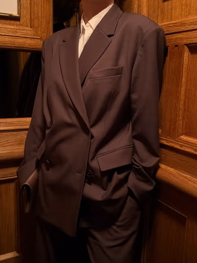 Essential Blazer Brown