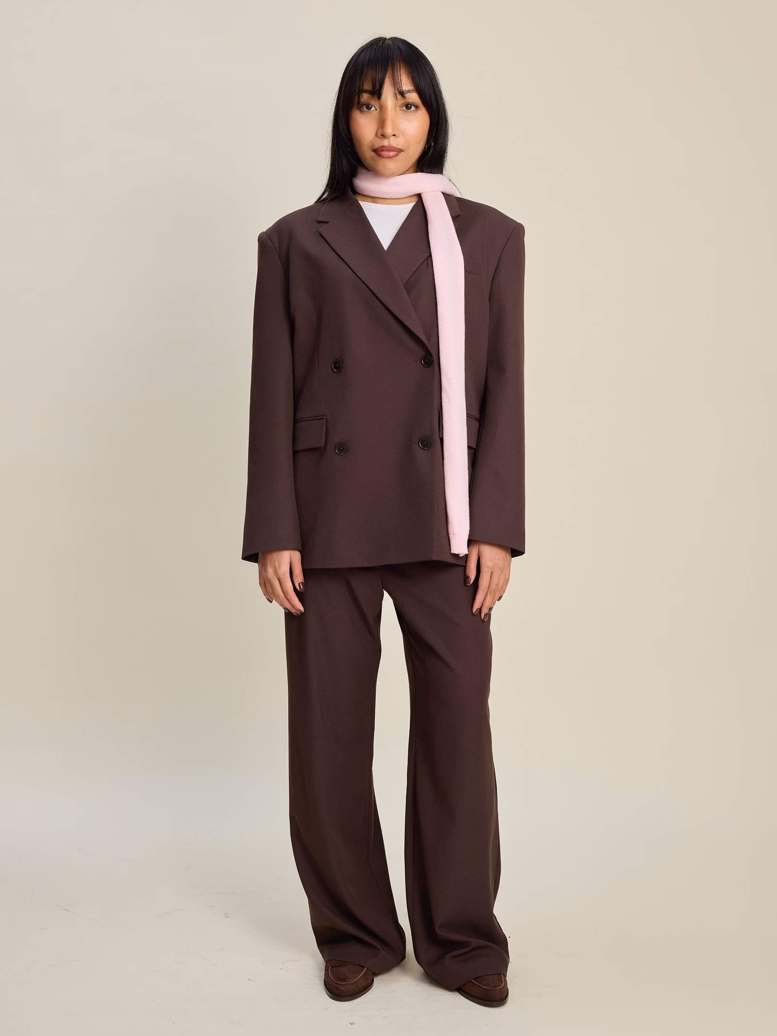 Essential Blazer Brown