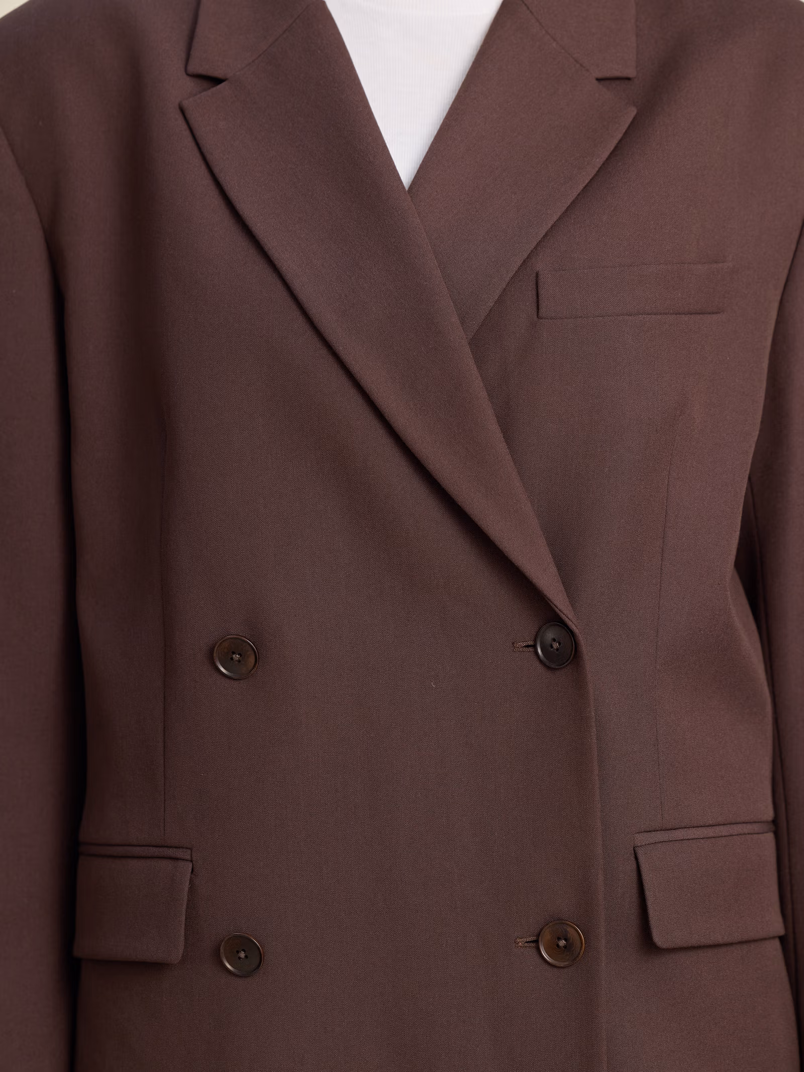 Essential Blazer Brown