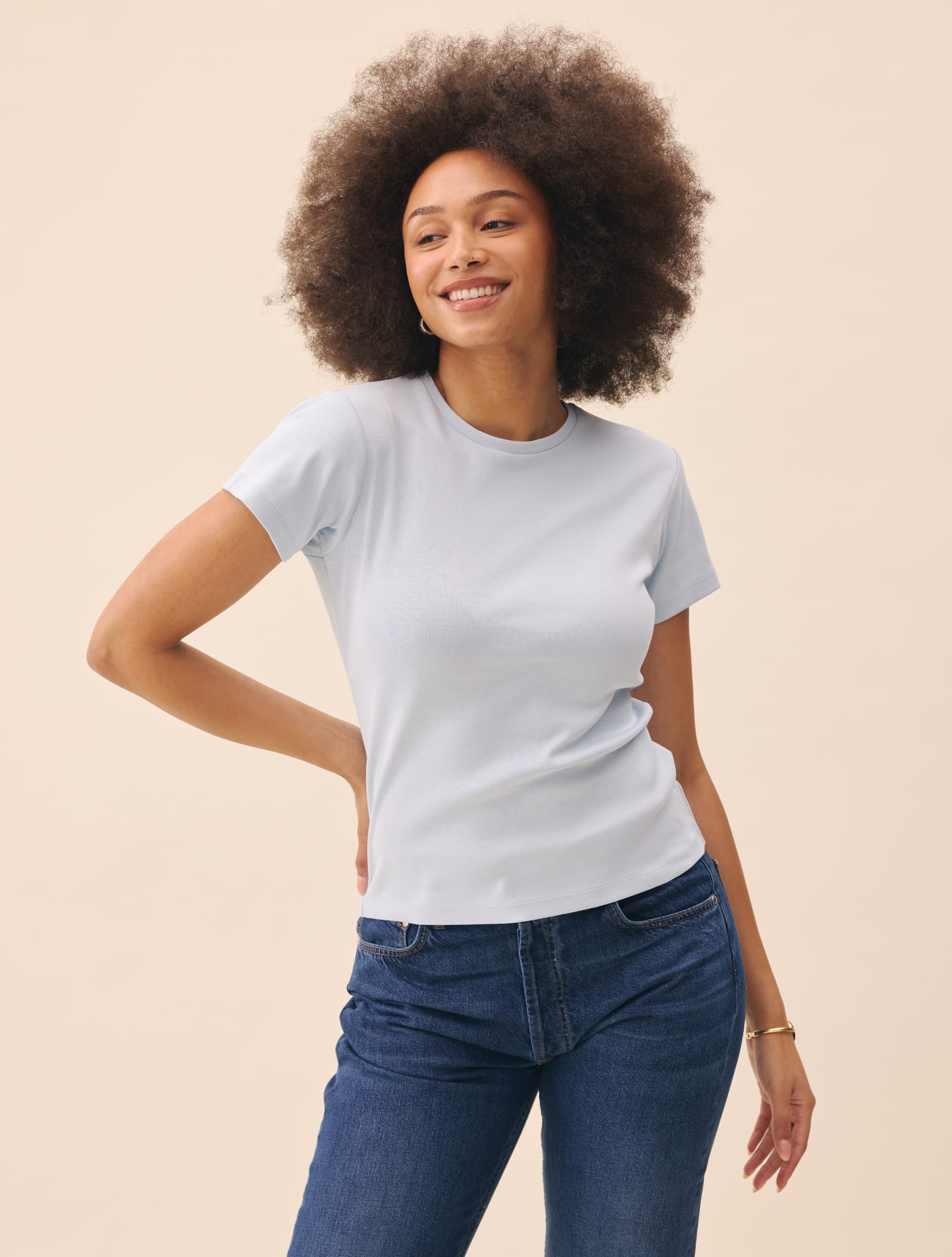 Favorite Tee Light Blue