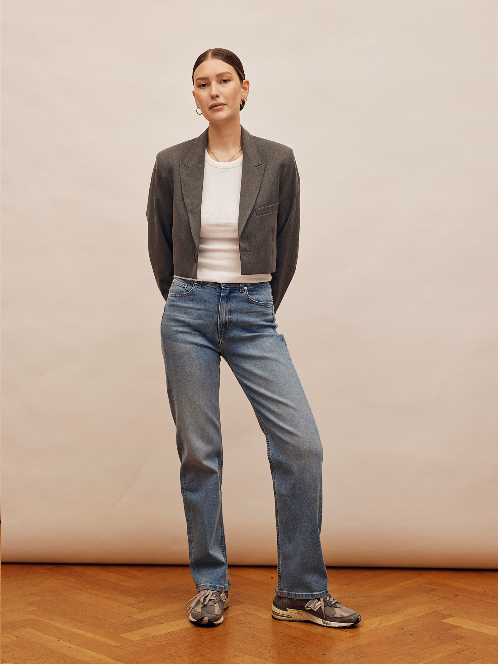 Straight Jeans Mid Blue
