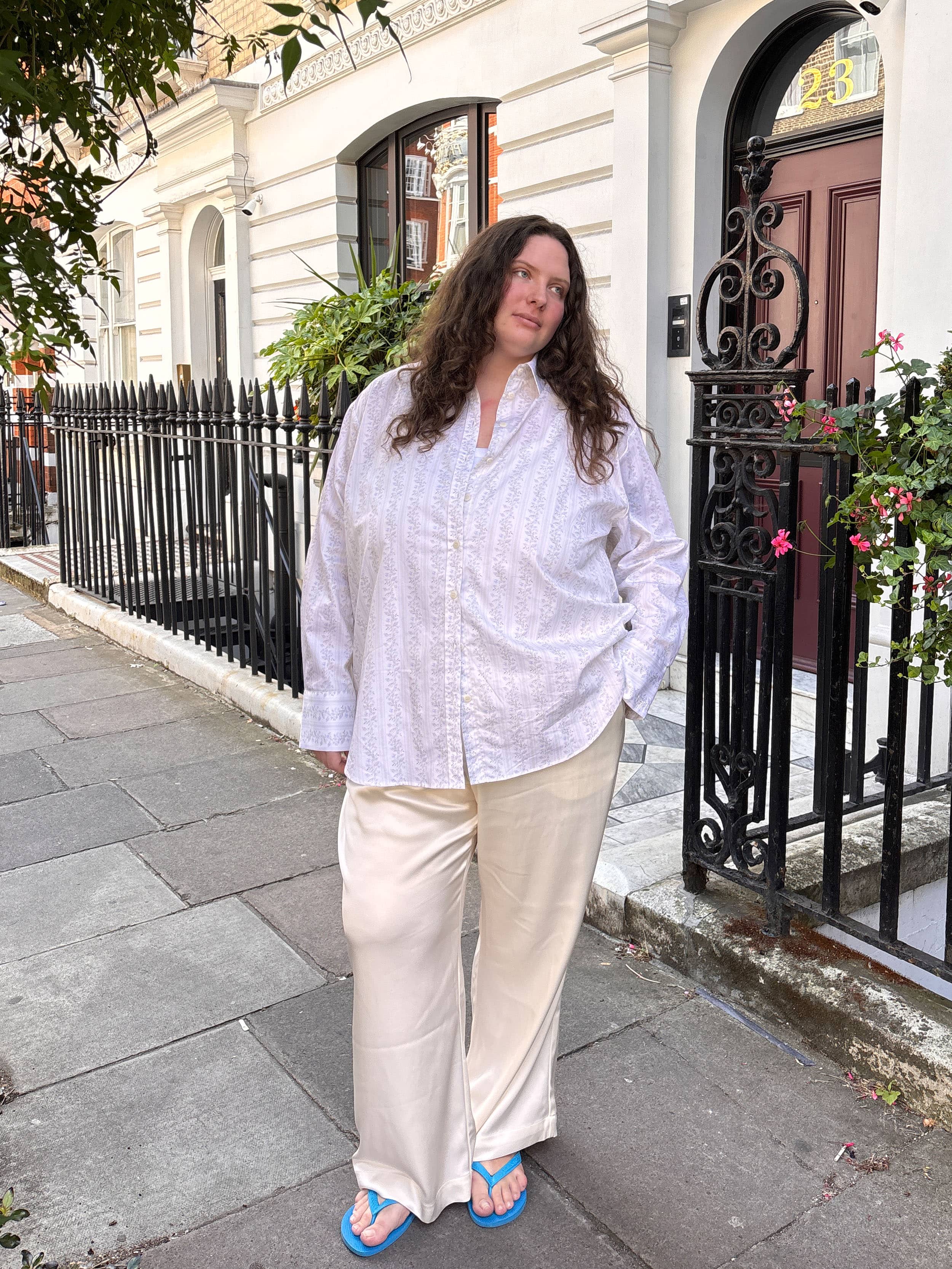 Poplin Classic Shirt Lilac Dreams - Lilac Dreams | Djerf Avenue