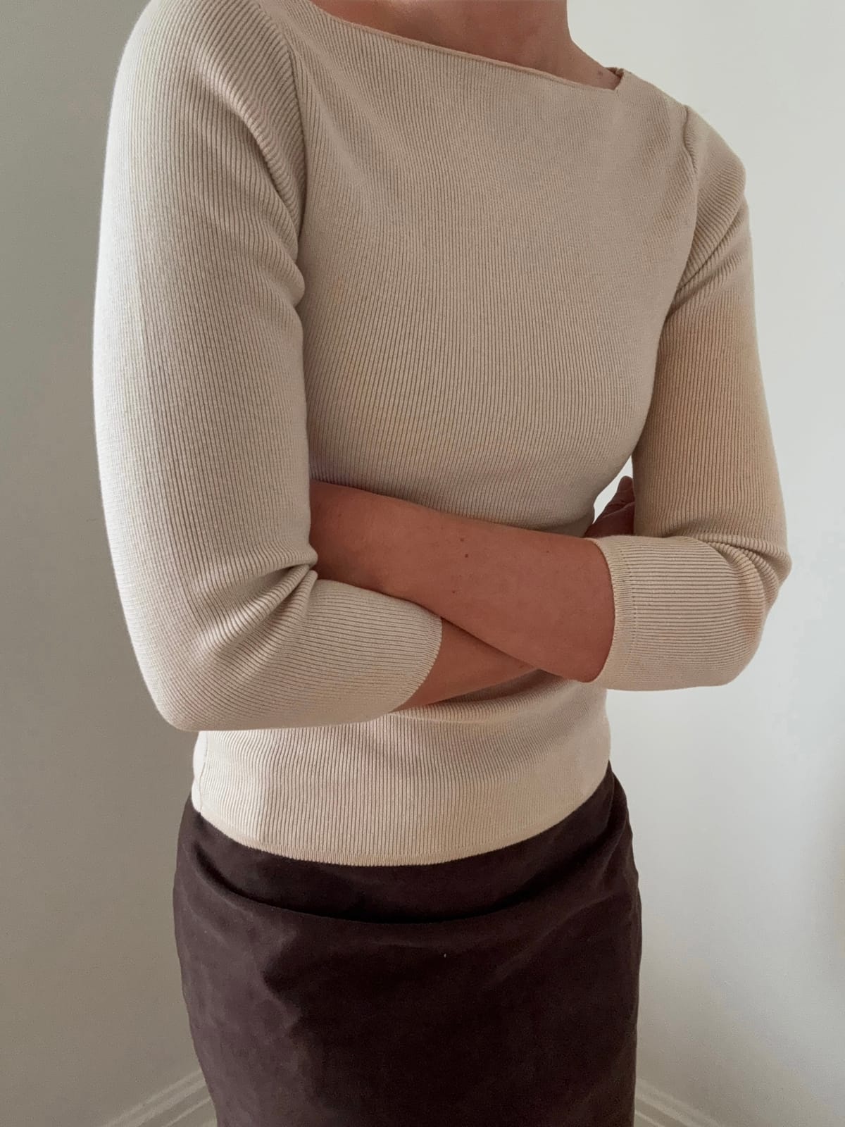 Everyday Bateau Top Sand