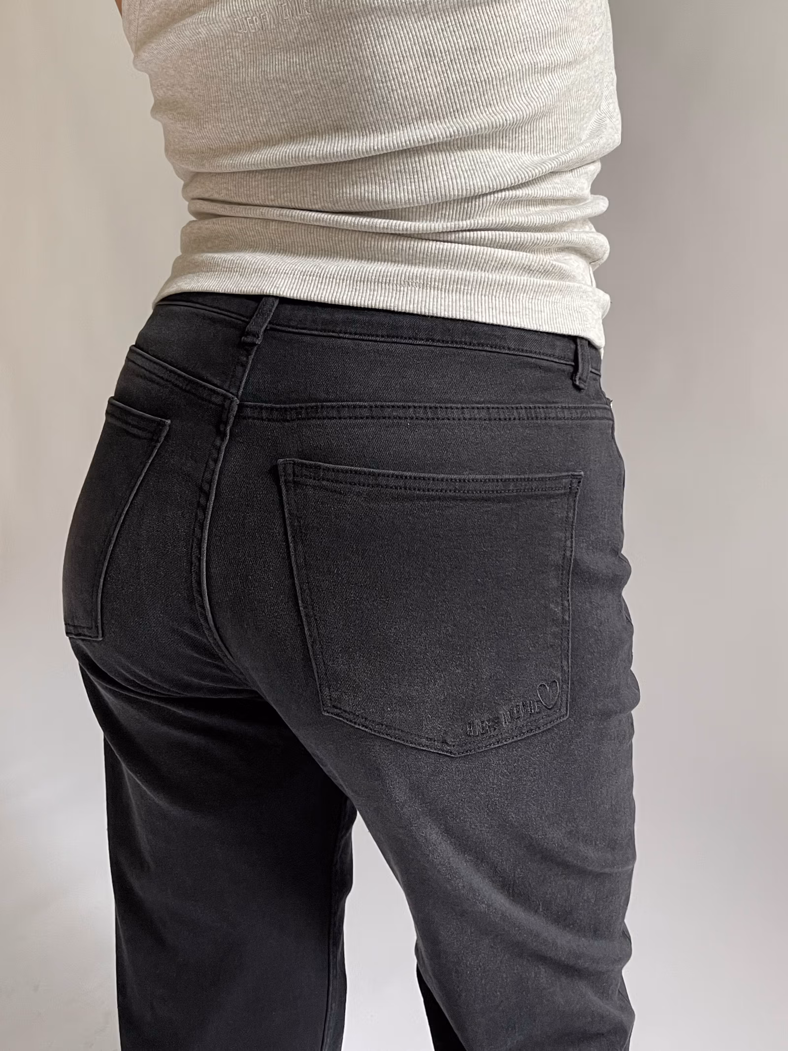 Straight Jeans Black - Tall