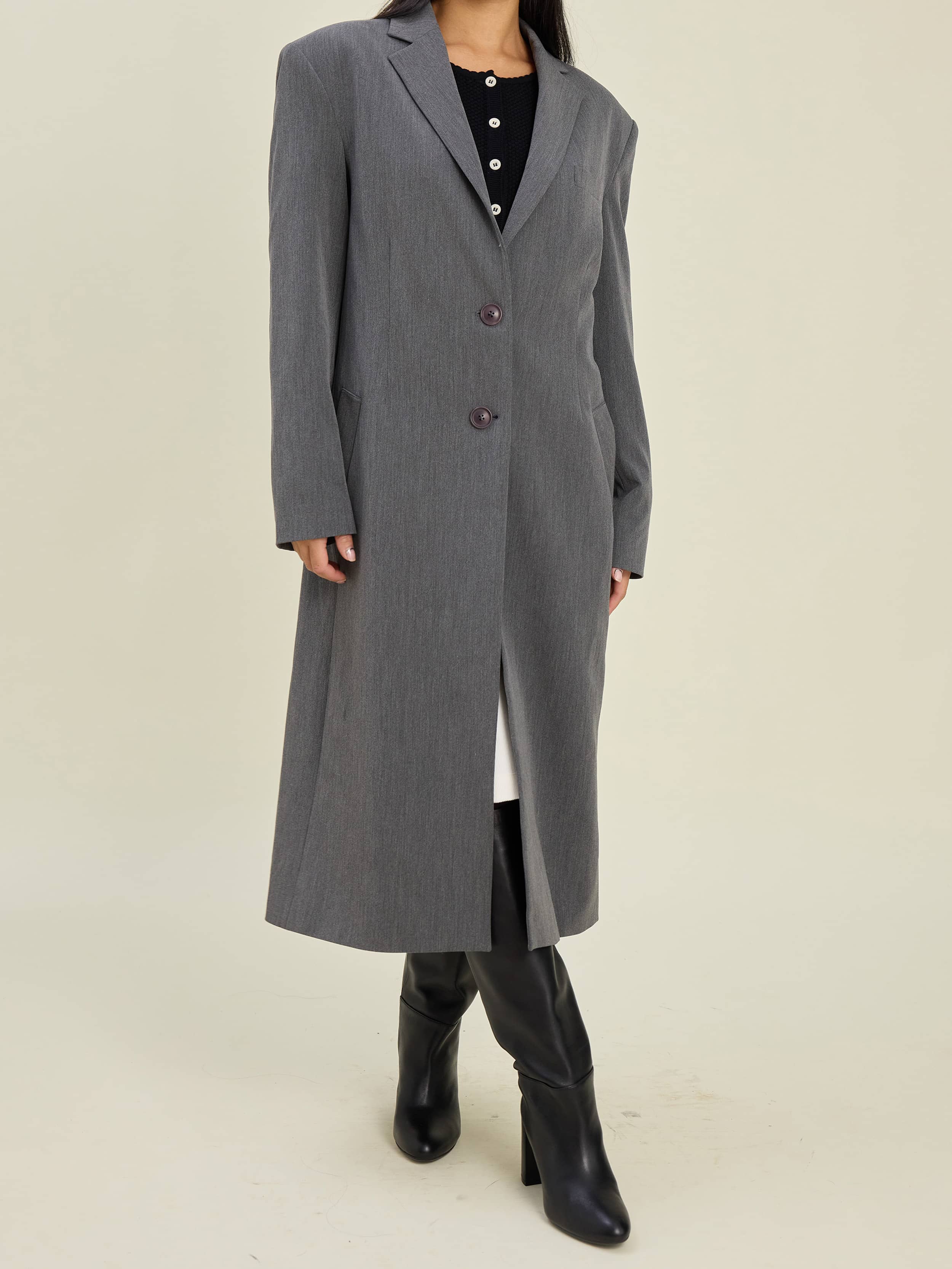 Forever Coat Grey - Grey | Djerf Avenue