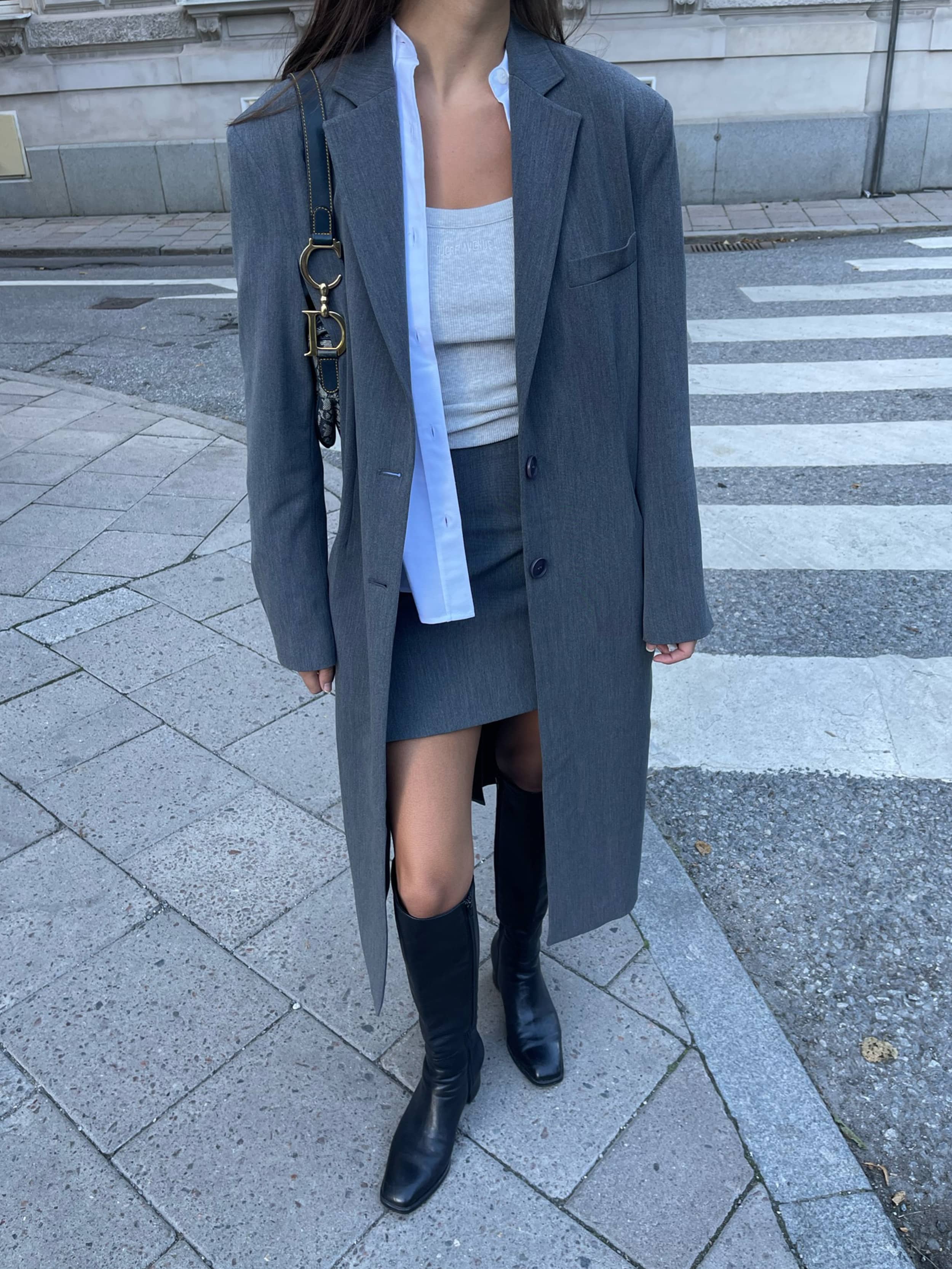 Forever Coat Grey - Grey | Djerf Avenue
